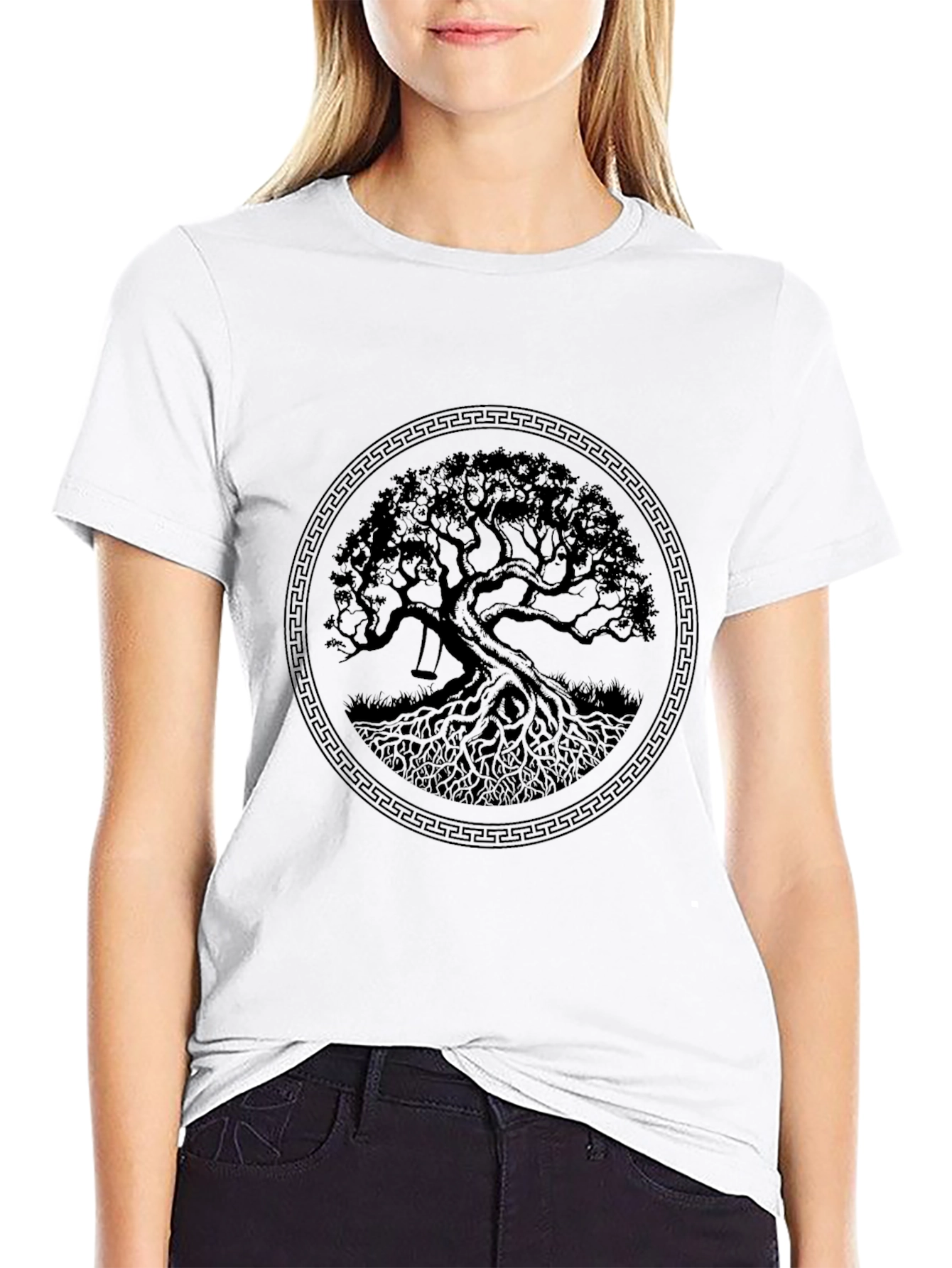 Tree of Life Graphic Tee - Mens Black T-Shirt