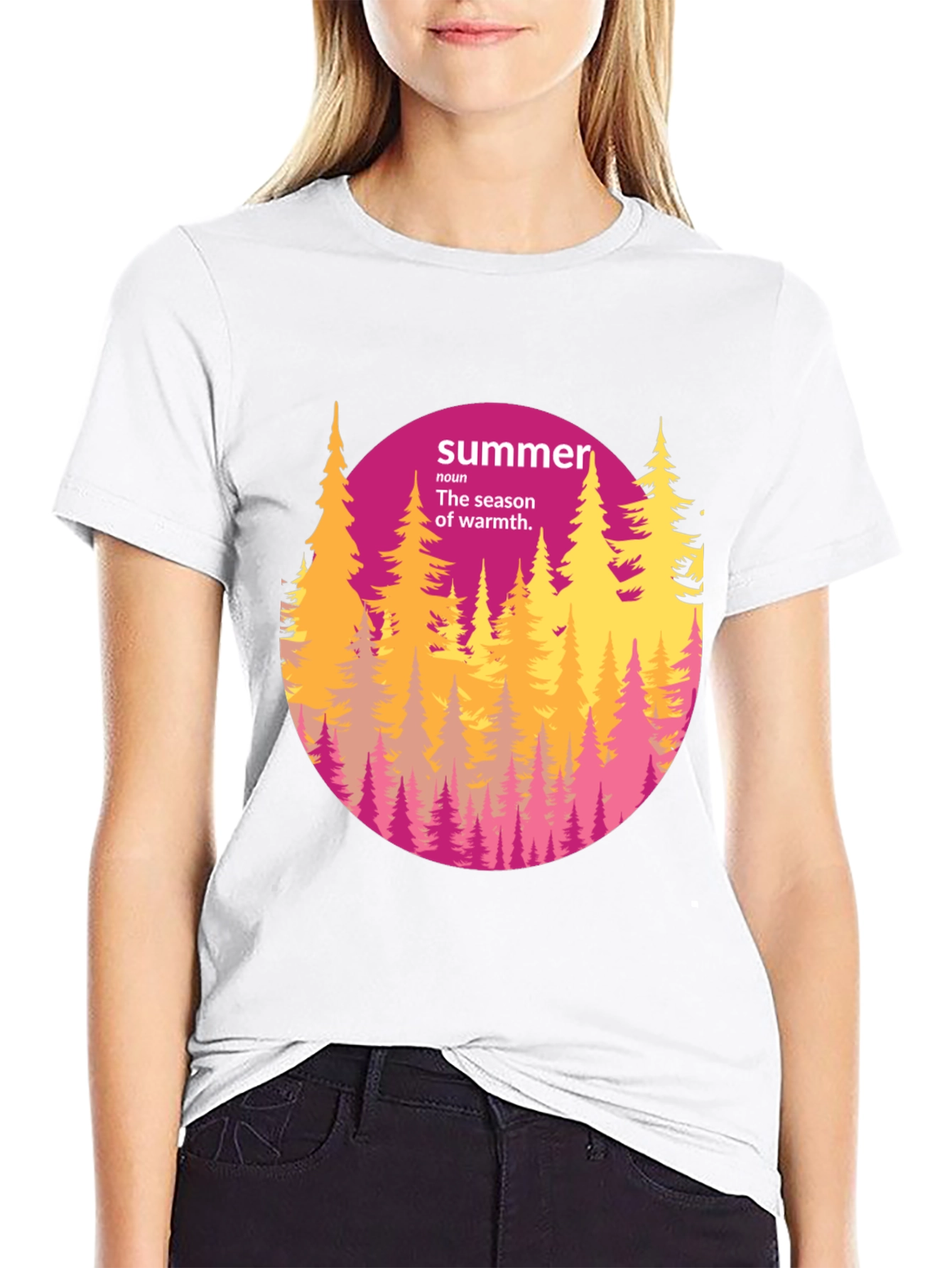 Summer Forest Graphic Tee