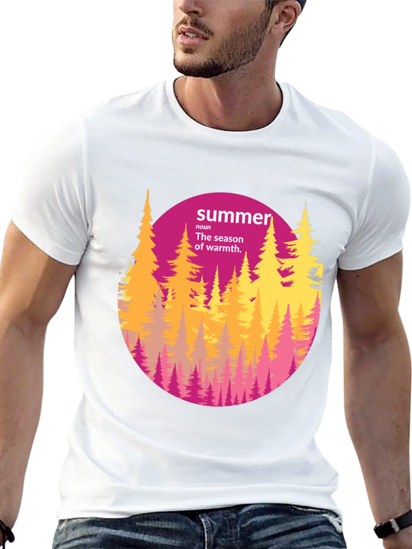 Summer Forest Graphic Tee