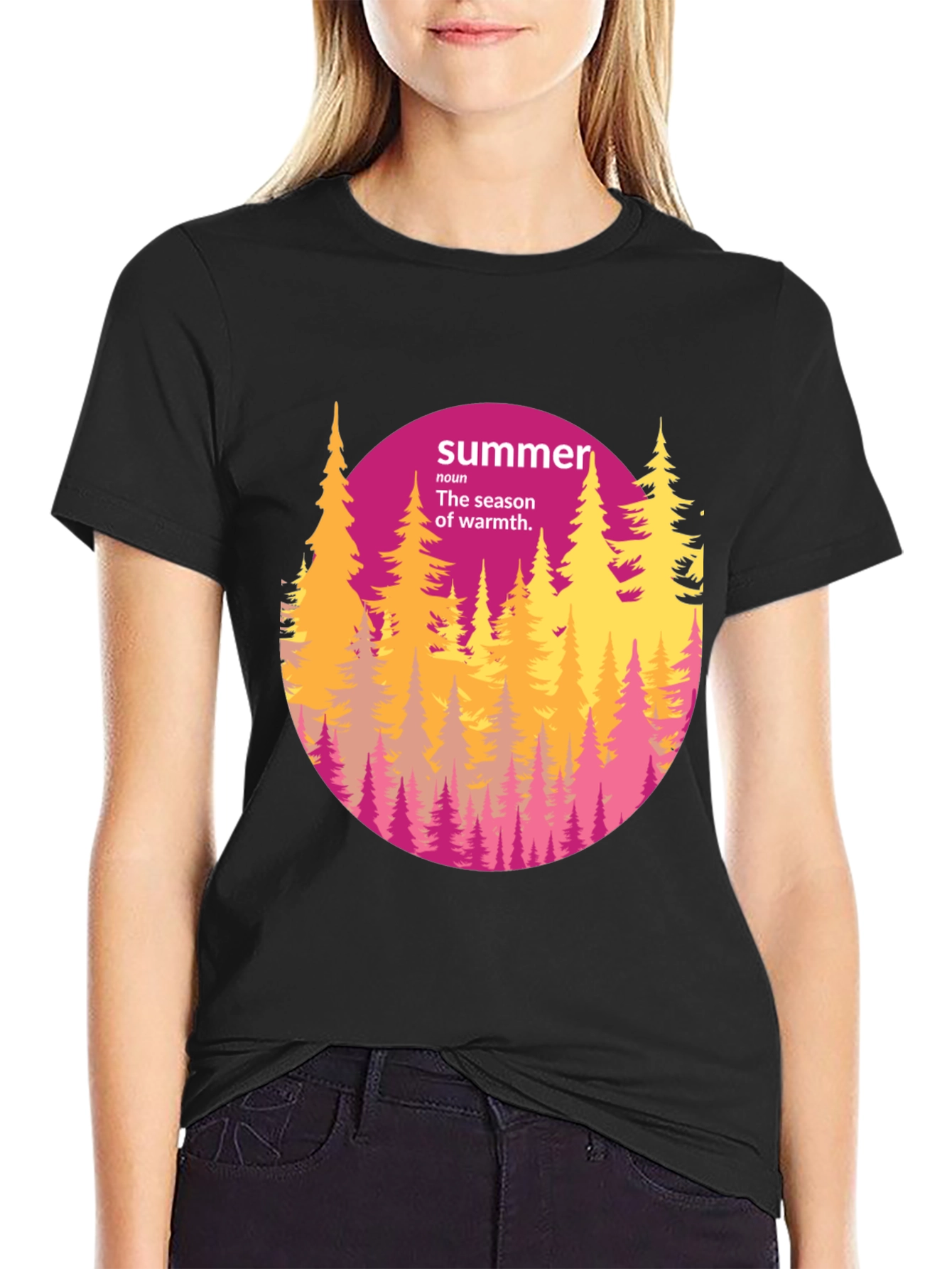 Summer Forest Graphic Tee