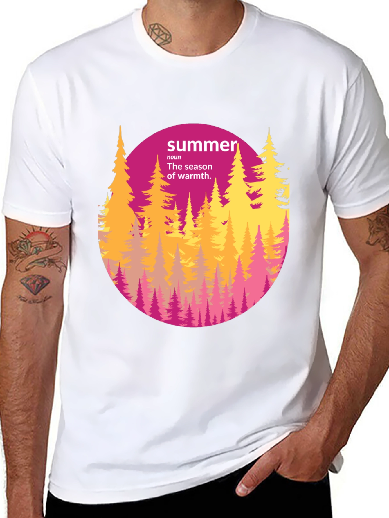 Summer Forest Graphic Tee