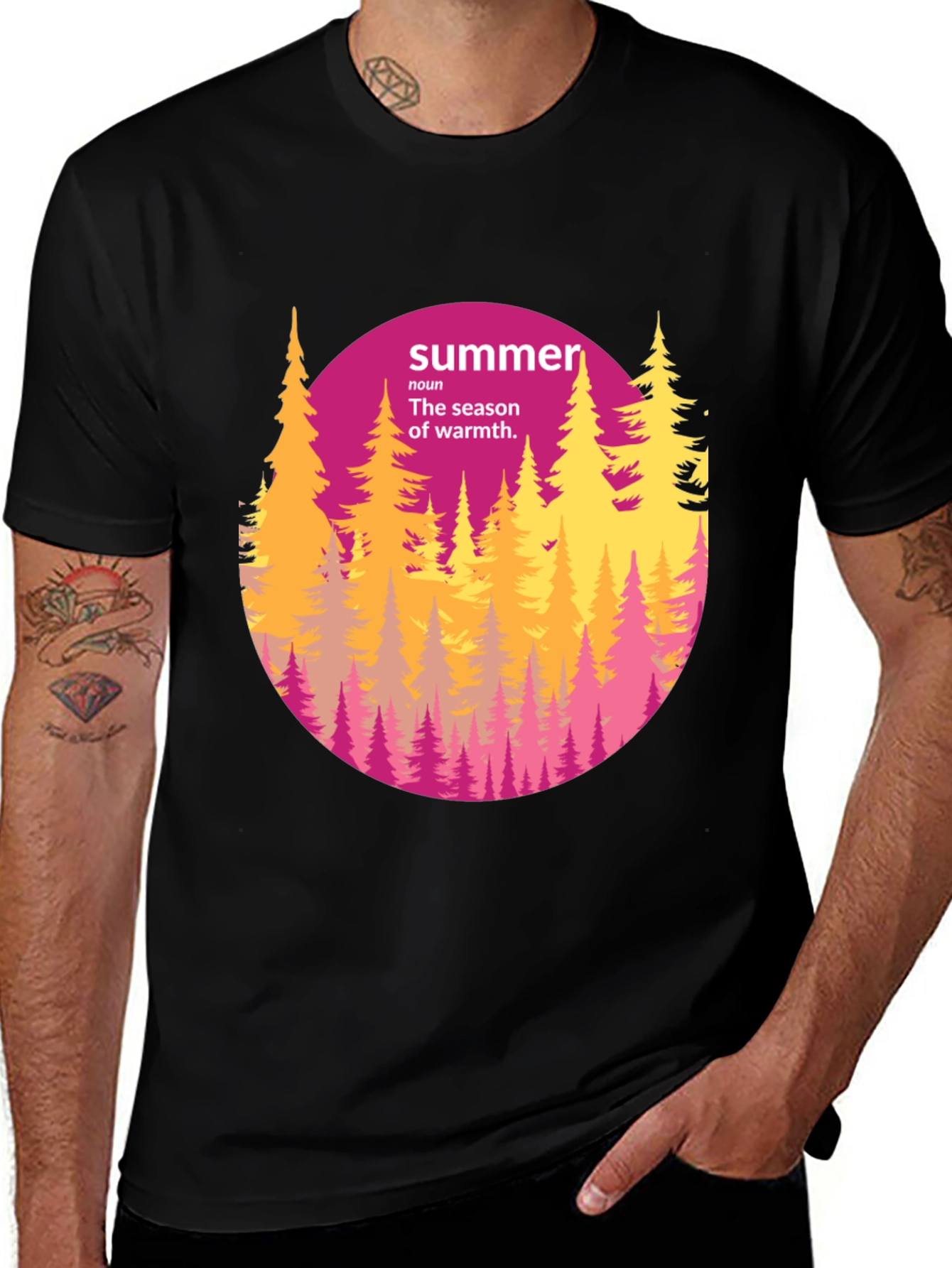 Summer Forest Graphic Tee