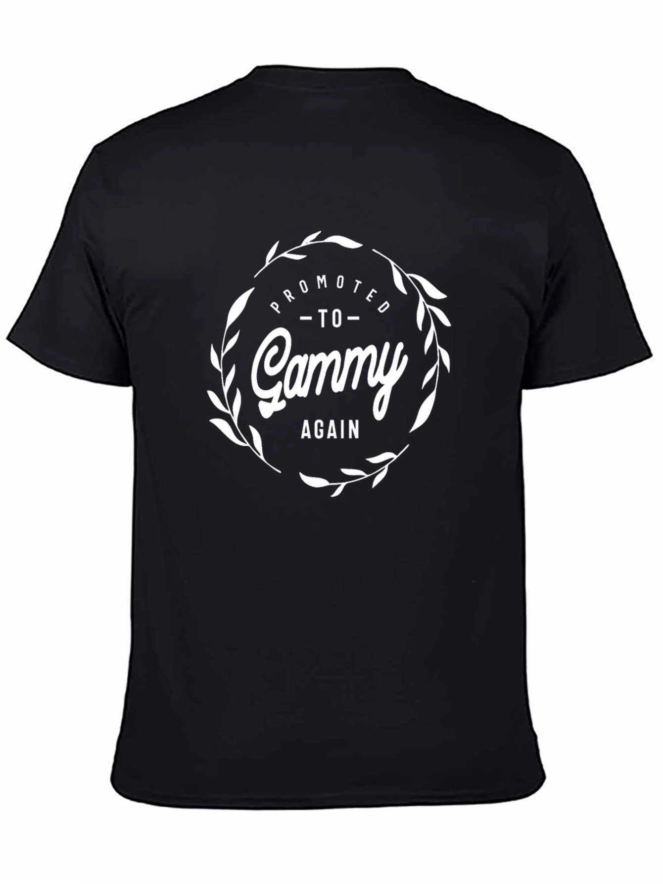 Promoted to Gammy Again T-Shirt - Black