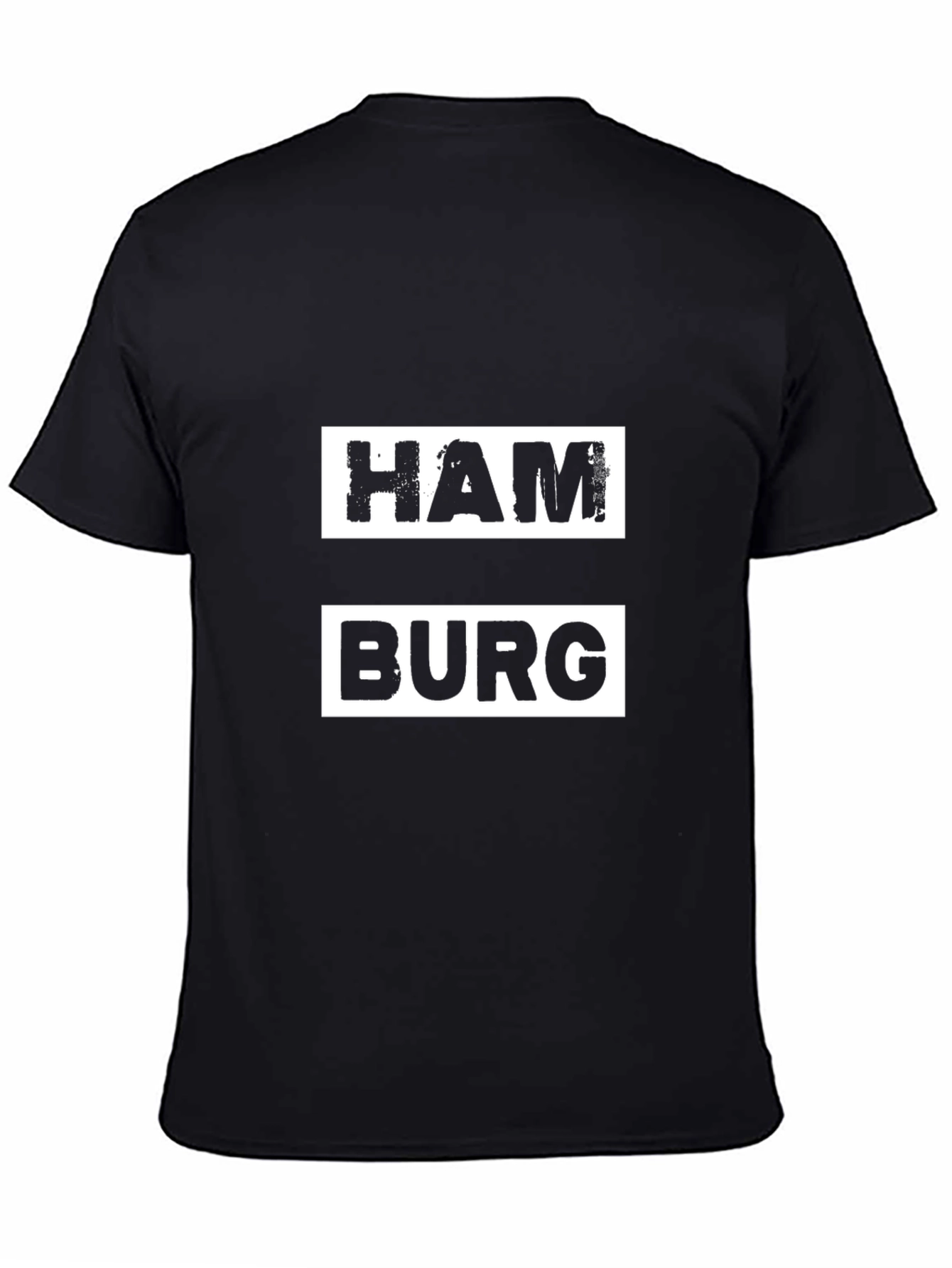 Hamburg T-Shirt - Black City Tee