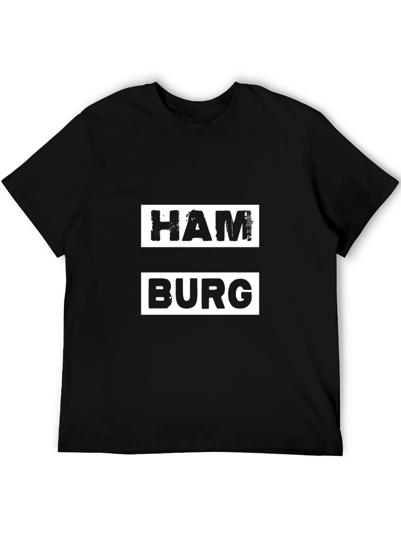Hamburg T-Shirt - Black City Tee