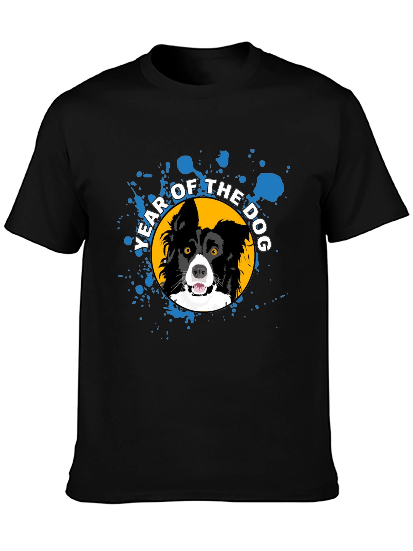 Year of the Dog Graphic Tee - Black