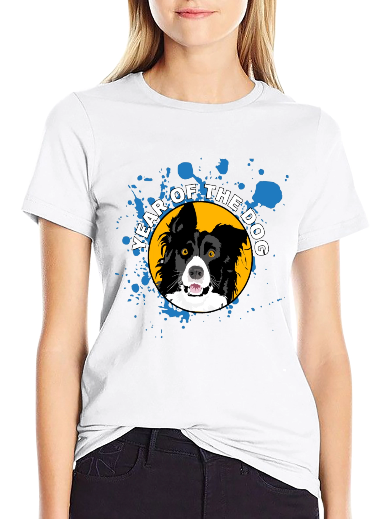 Year of the Dog Graphic Tee - Black