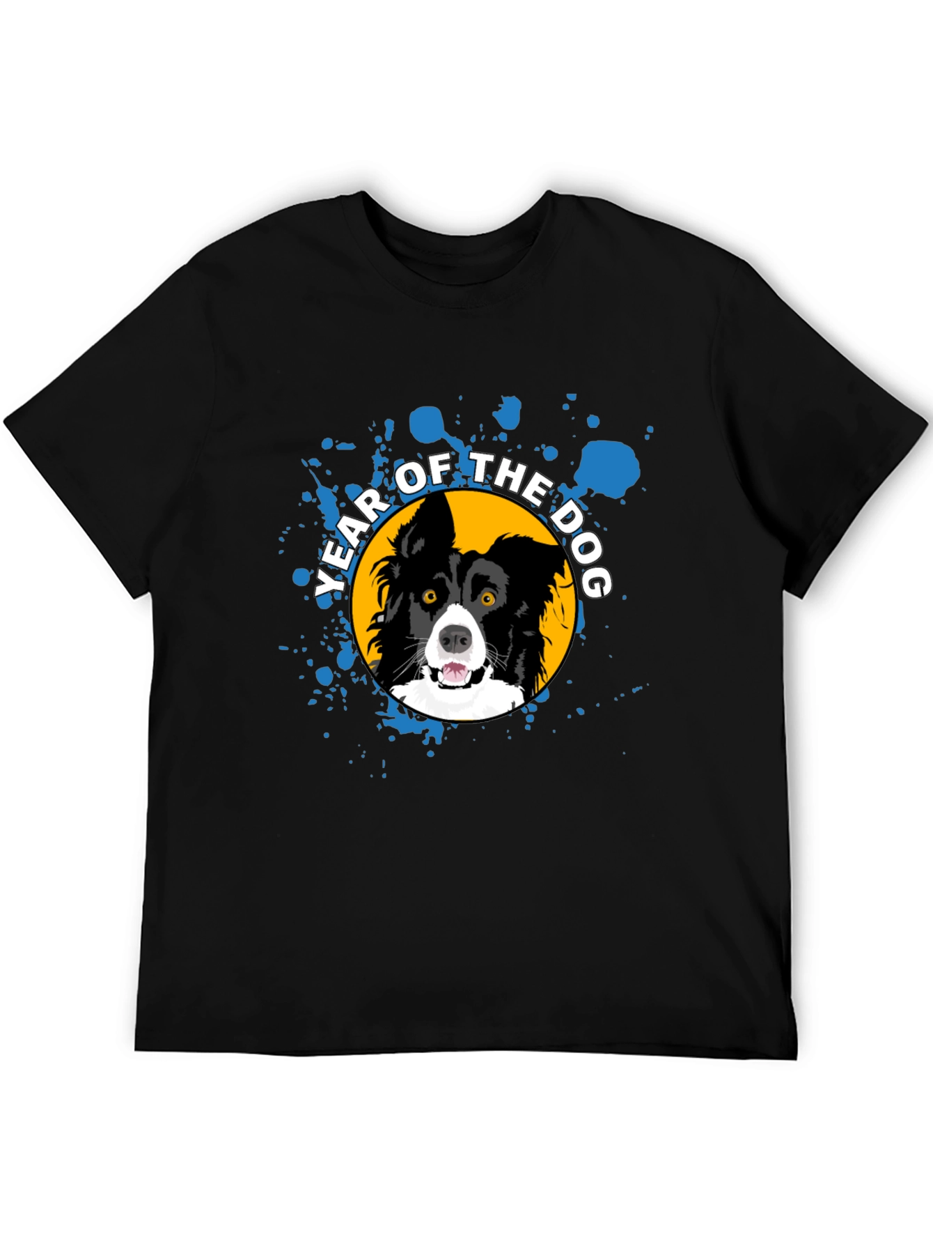 Year of the Dog Graphic Tee - Black