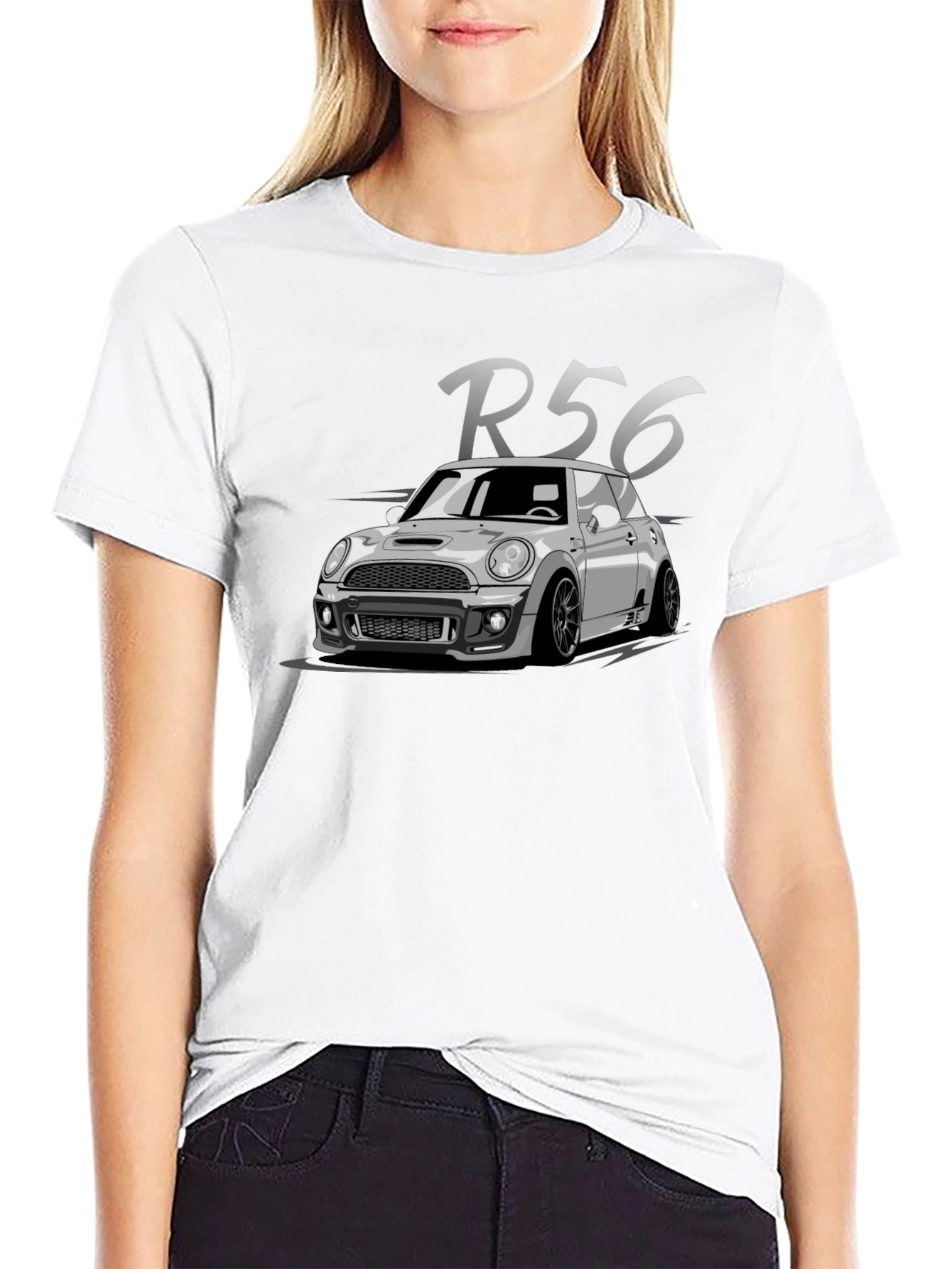 R56 Mini Cooper T-Shirt - Cool Car Graphic Tee