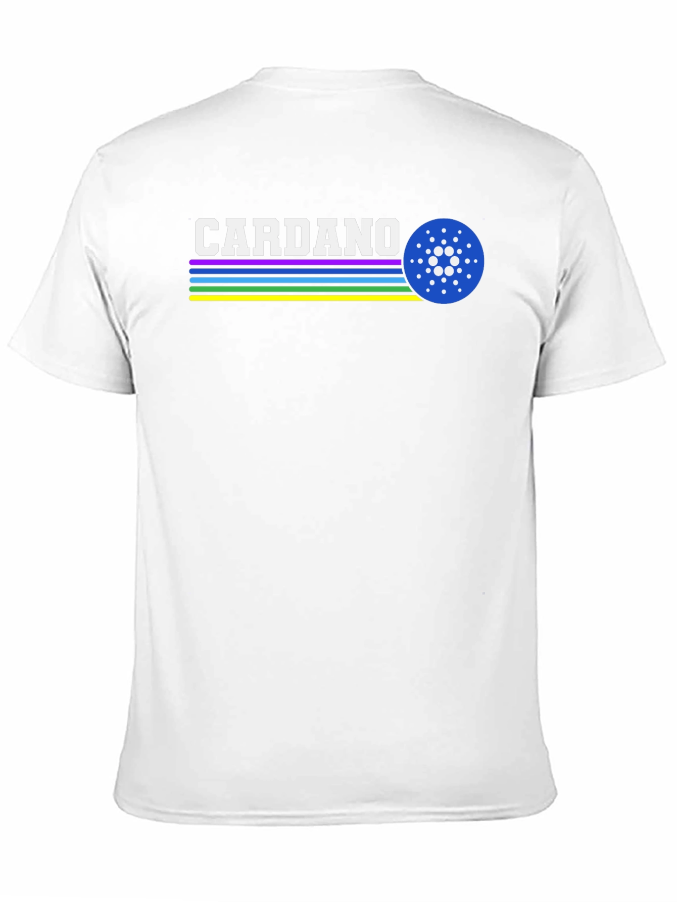 Cardano Retro Style T-Shirt - Crypto Tee