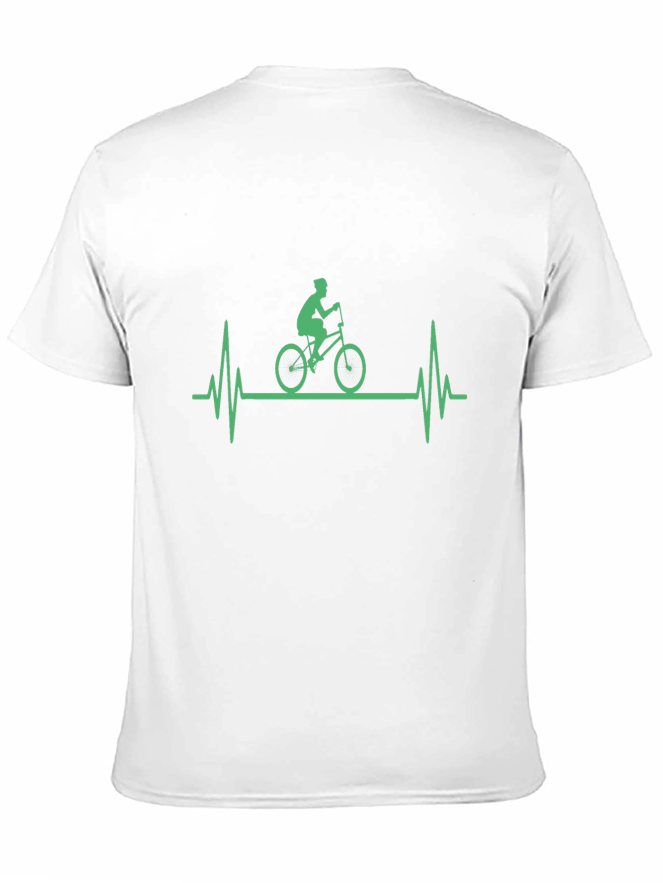 Cycling Heartbeat Graphic T-Shirt