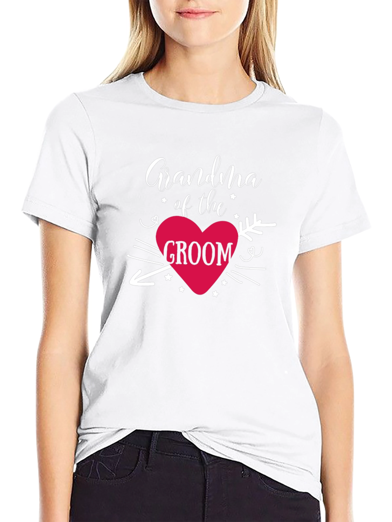 Grandma of the Groom T-Shirt - Wedding Family Tee