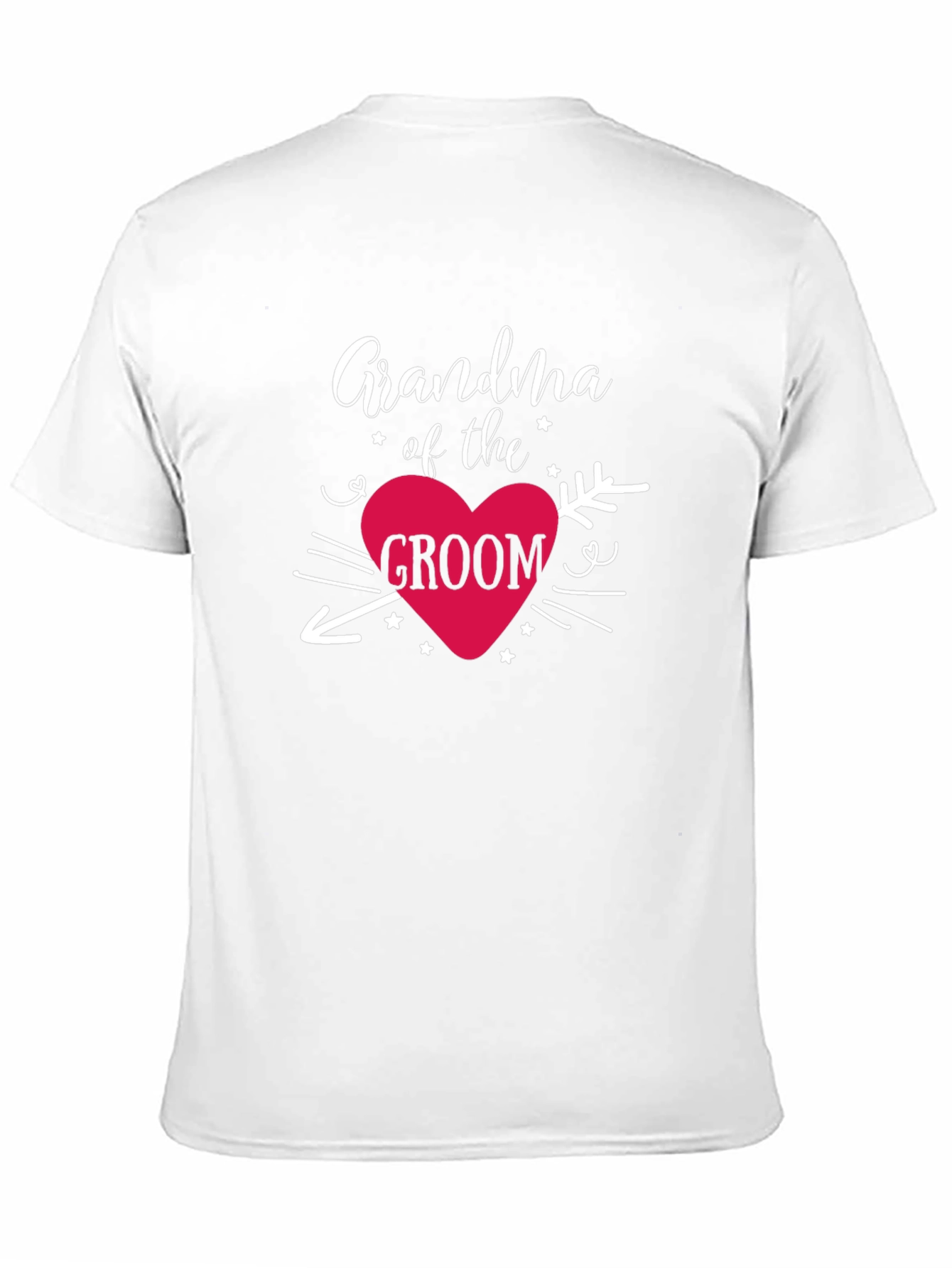 Grandma of the Groom T-Shirt - Wedding Family Tee