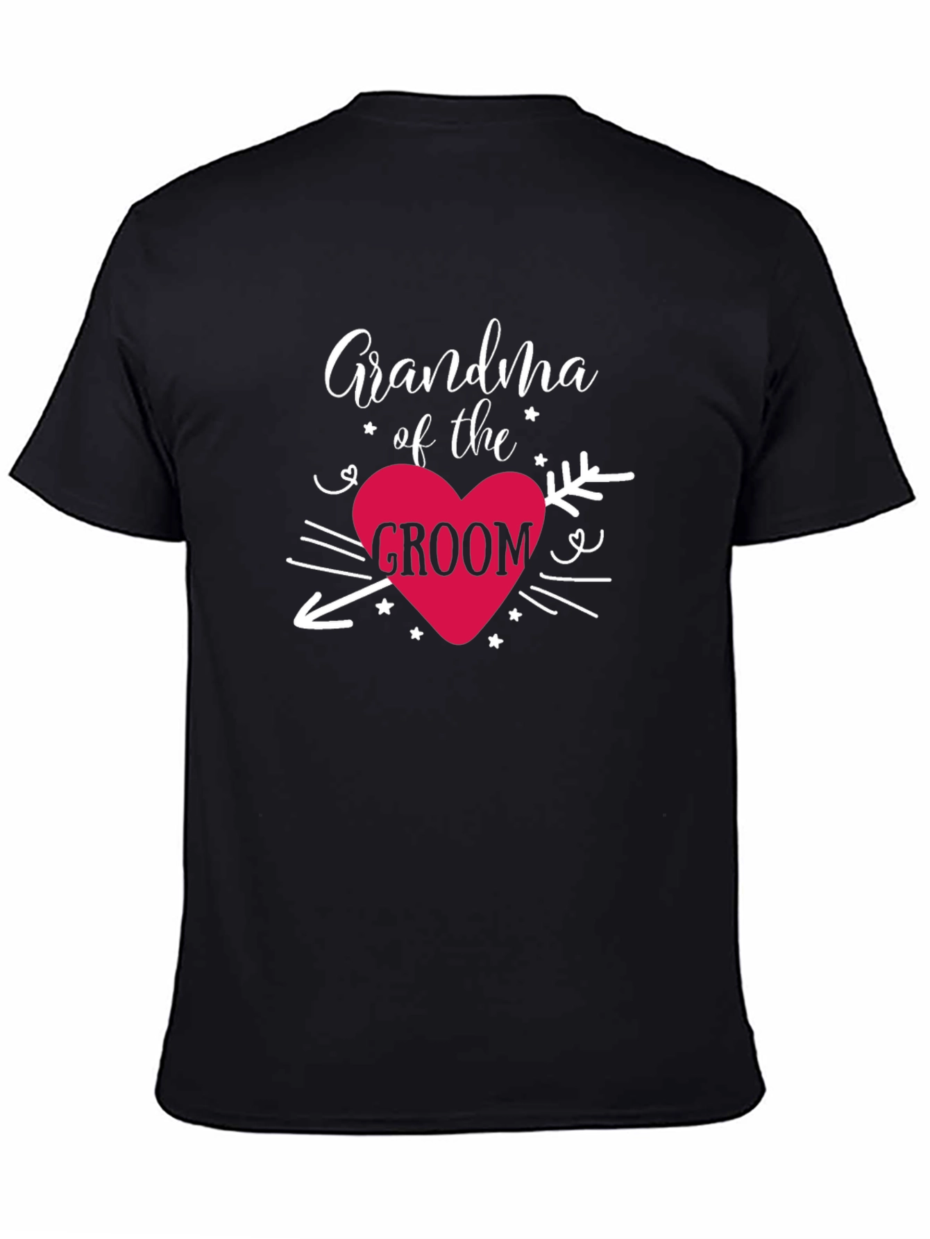 Grandma of the Groom T-Shirt - Wedding Family Tee