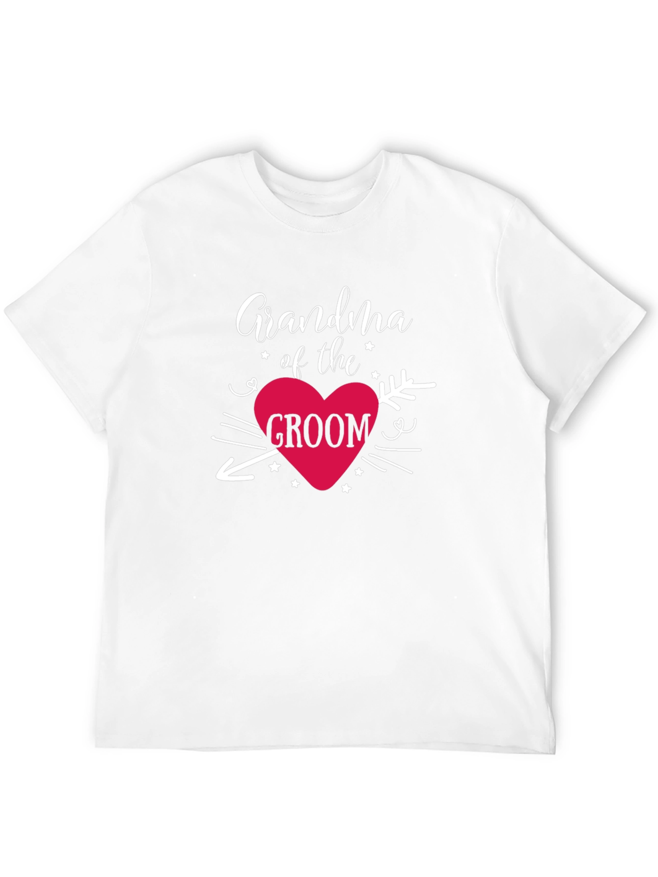 Grandma of the Groom T-Shirt - Wedding Family Tee