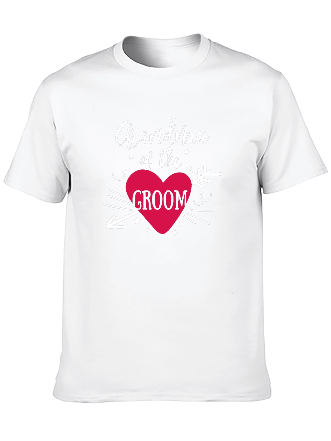 Grandma of the Groom T-Shirt - Wedding Family Tee