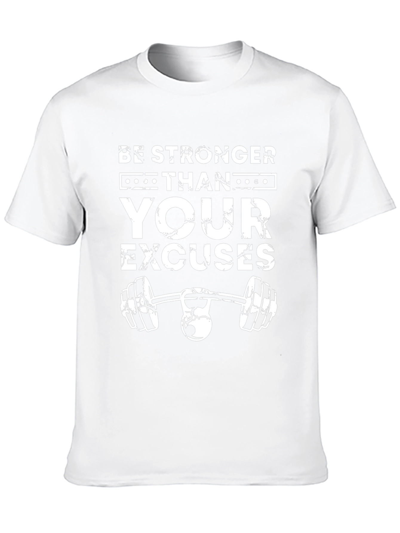Be Stronger Than Your Excuses Black T-Shirt