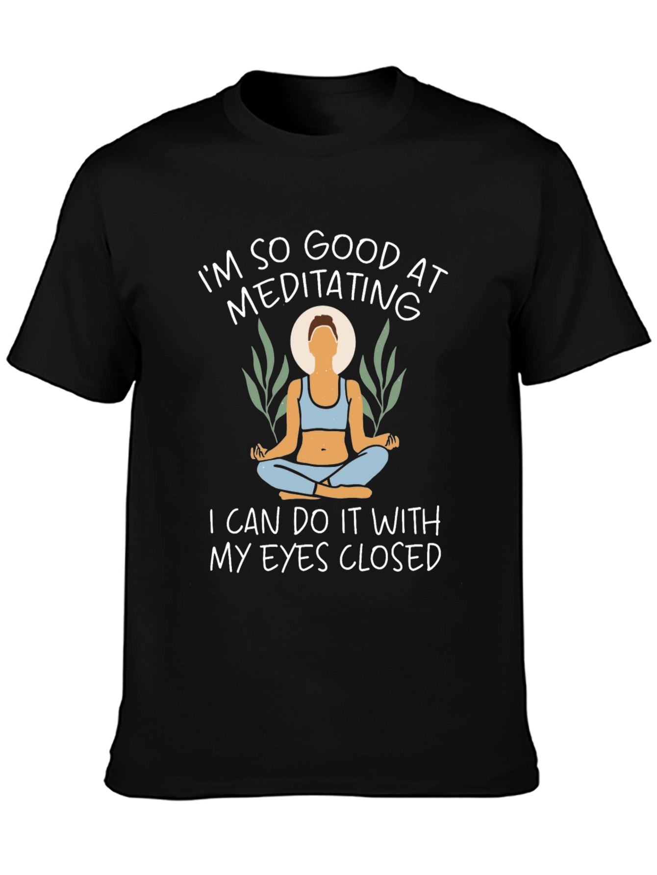 Meditating T-Shirt - Zen Relaxation Tee