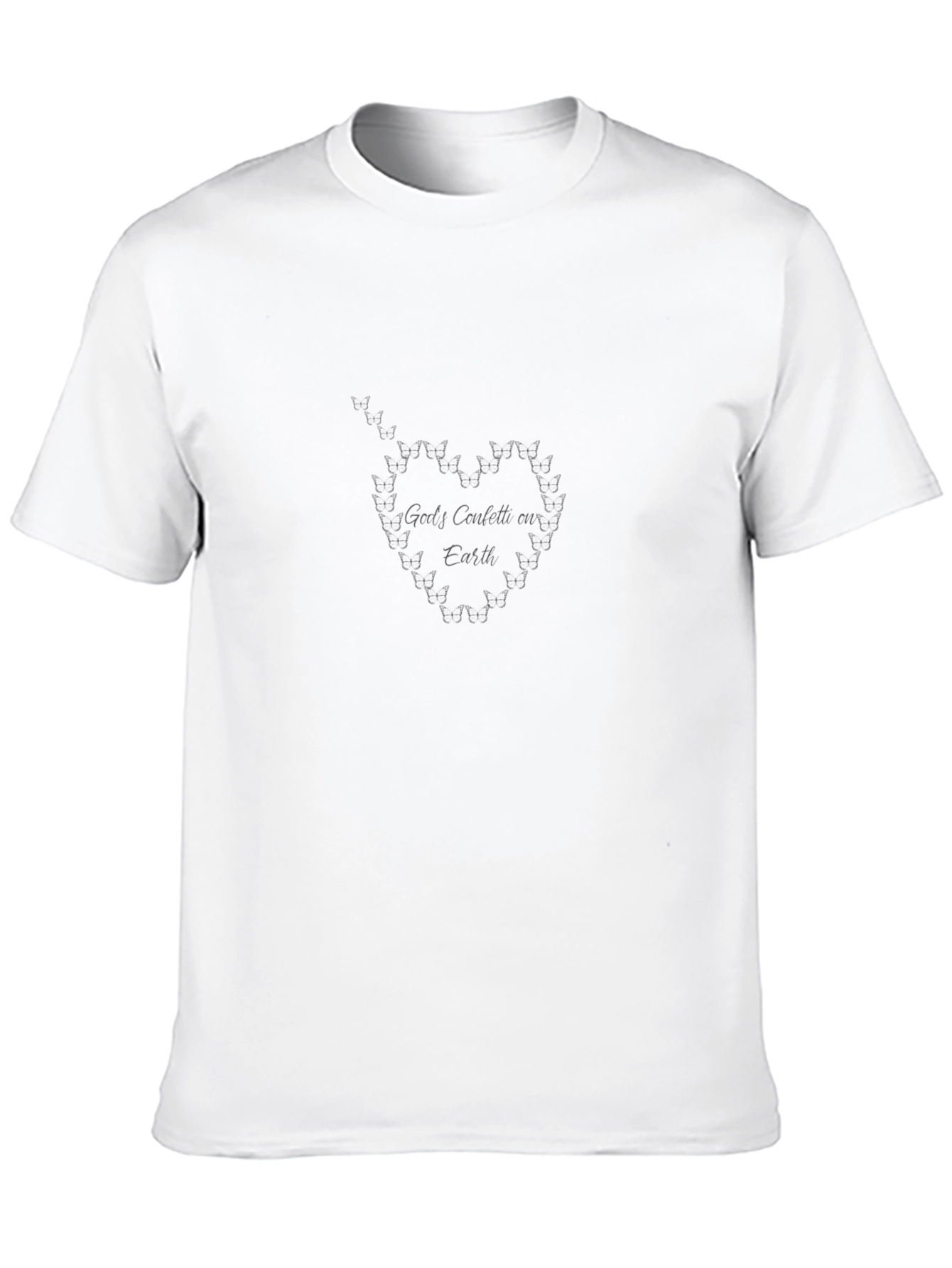 Gods Coulotte on Earth Black T-Shirt