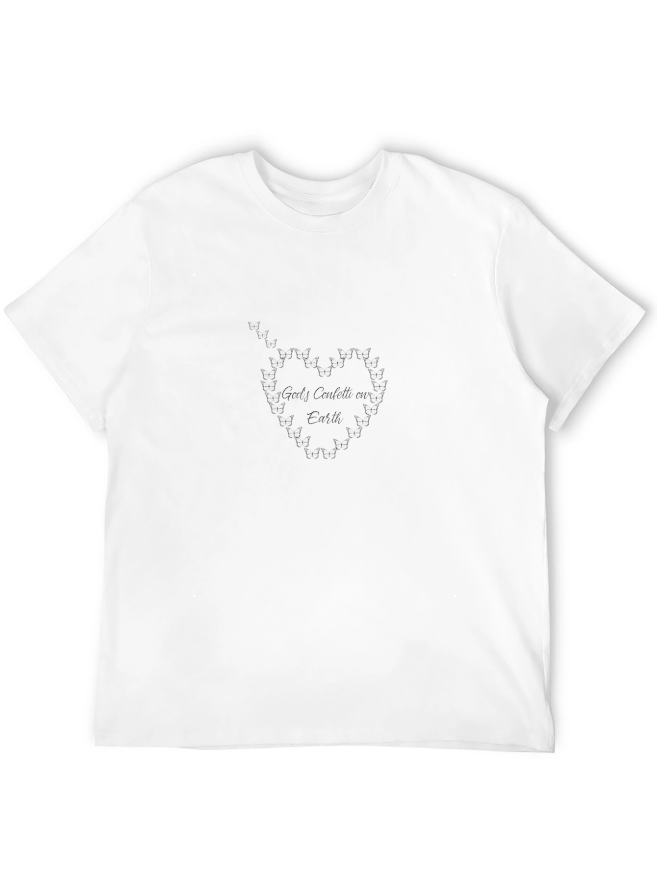 Gods Coulotte on Earth Black T-Shirt