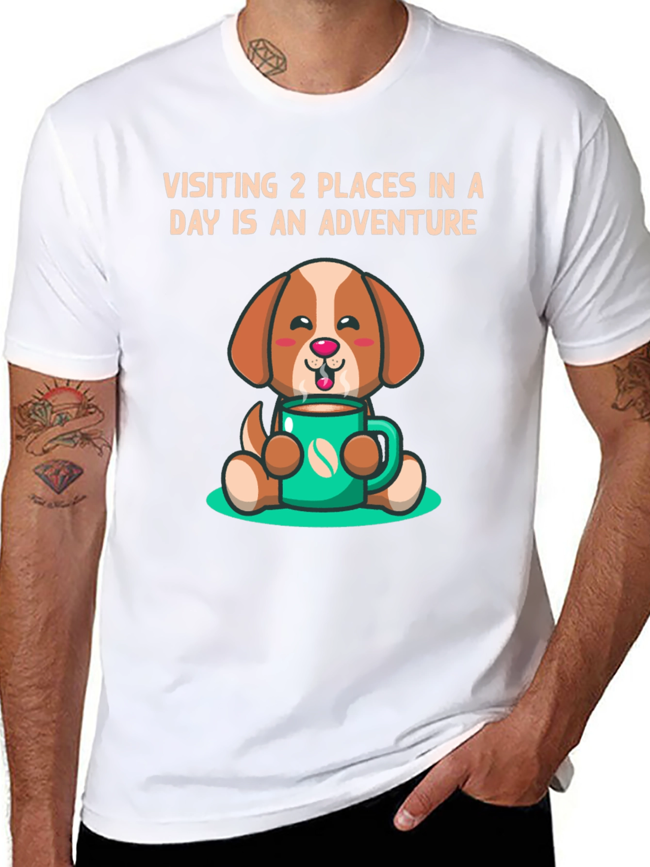 Adventure Awaits Dog T-Shirt