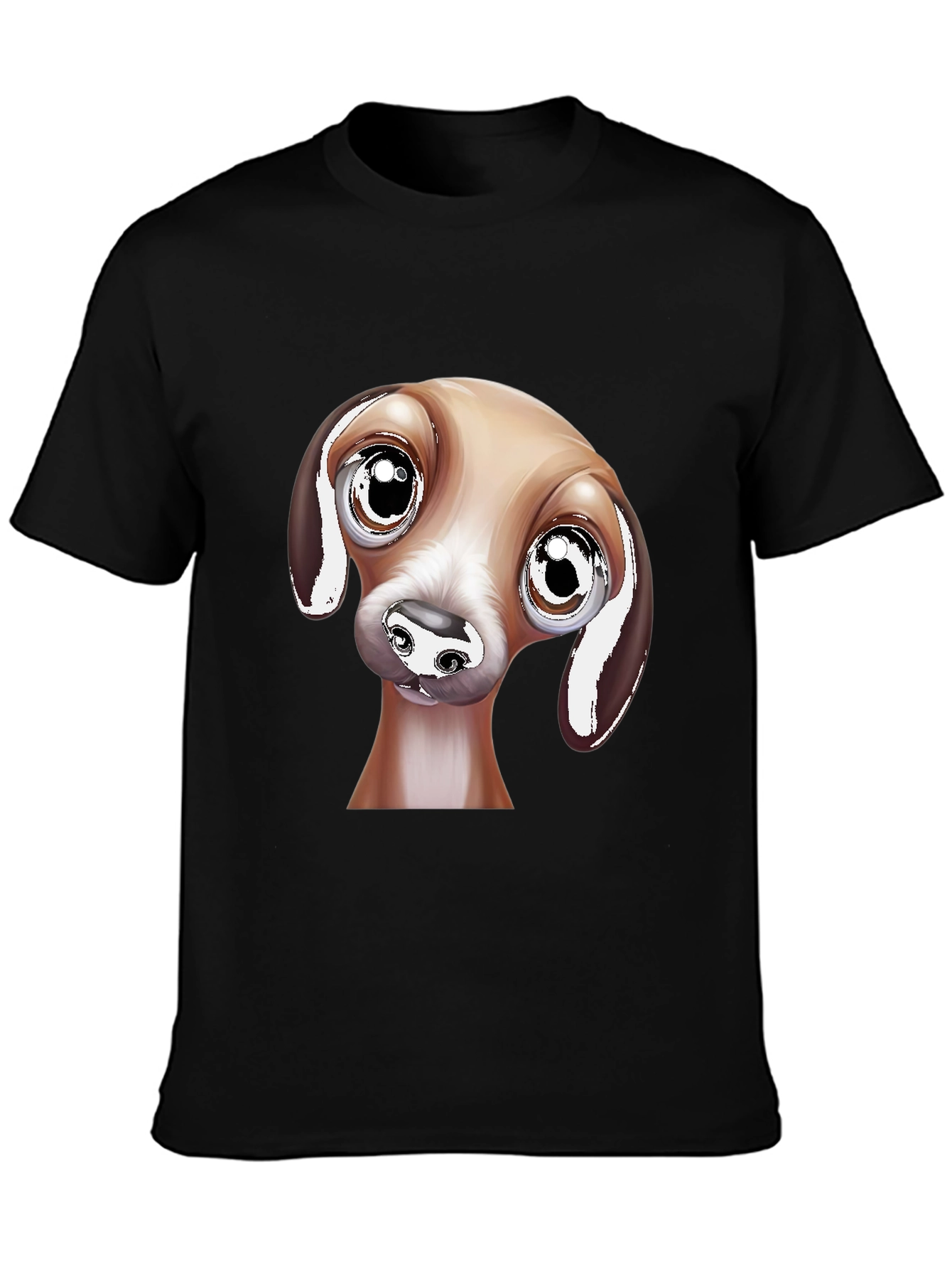 Cute Dog Graphic Tee - Funny Animal Lover T-Shirt