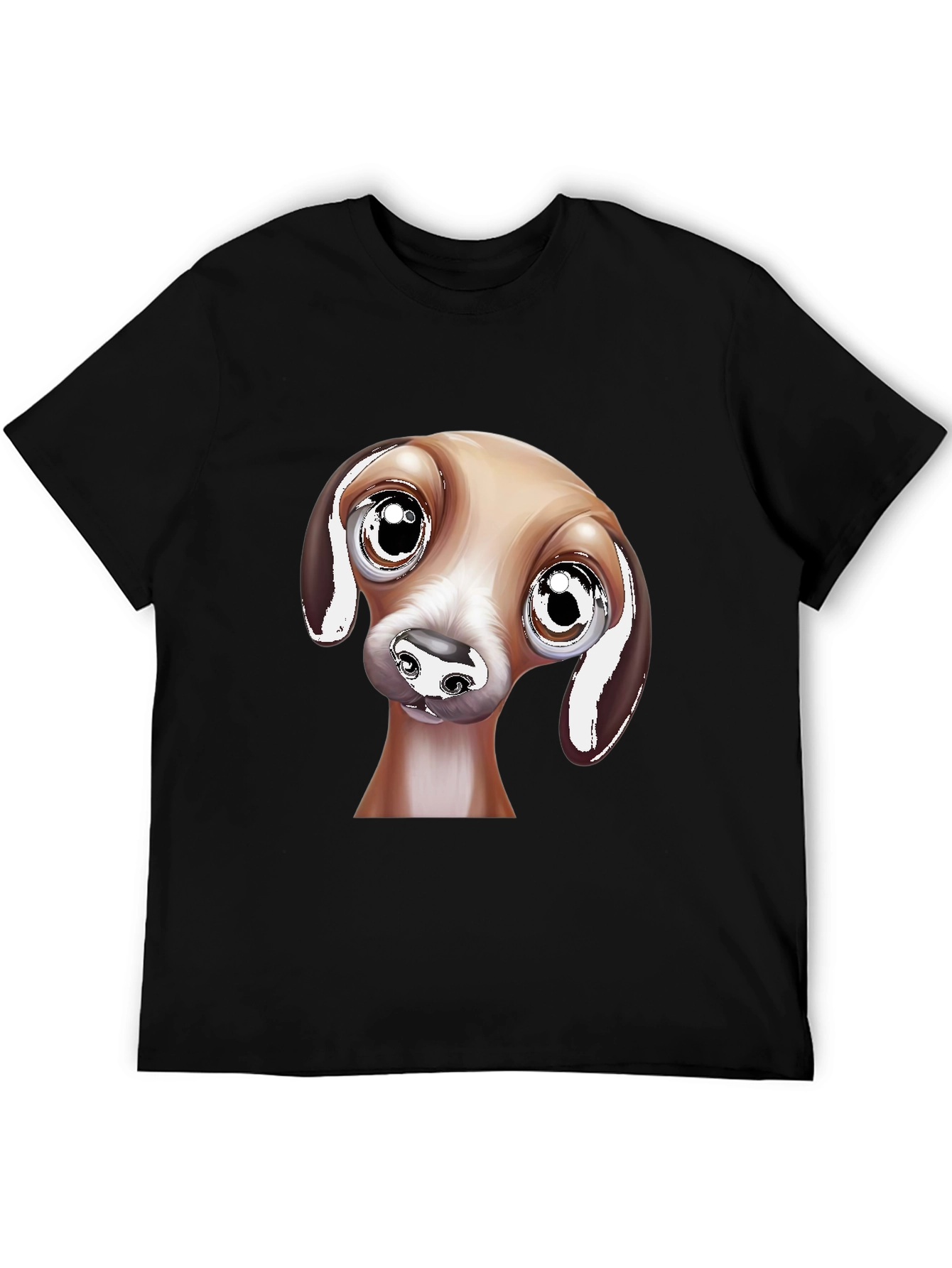 Cute Dog Graphic Tee - Funny Animal Lover T-Shirt