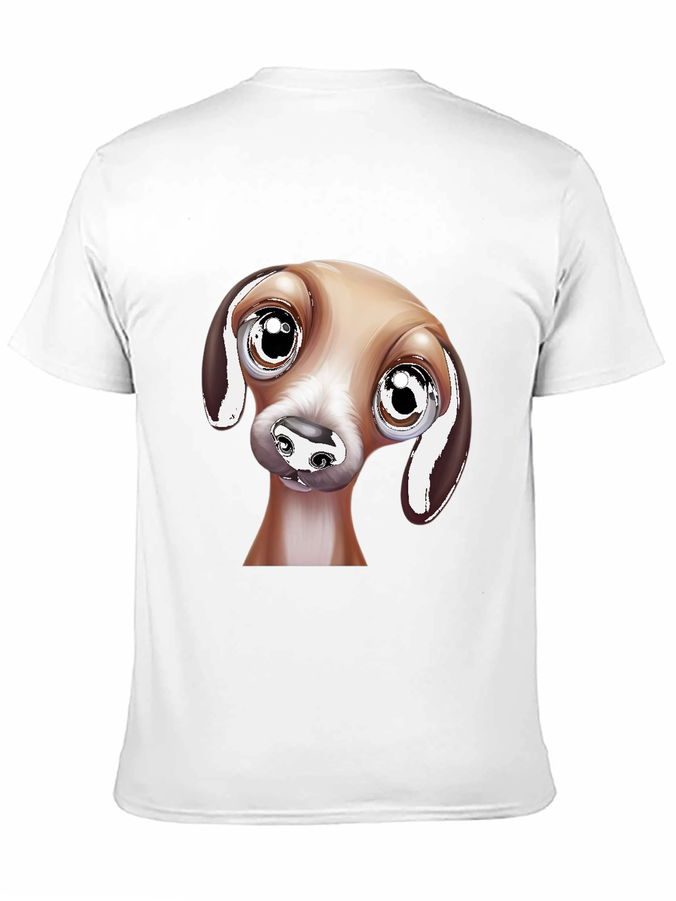 Cute Dog Graphic Tee - Funny Animal Lover T-Shirt