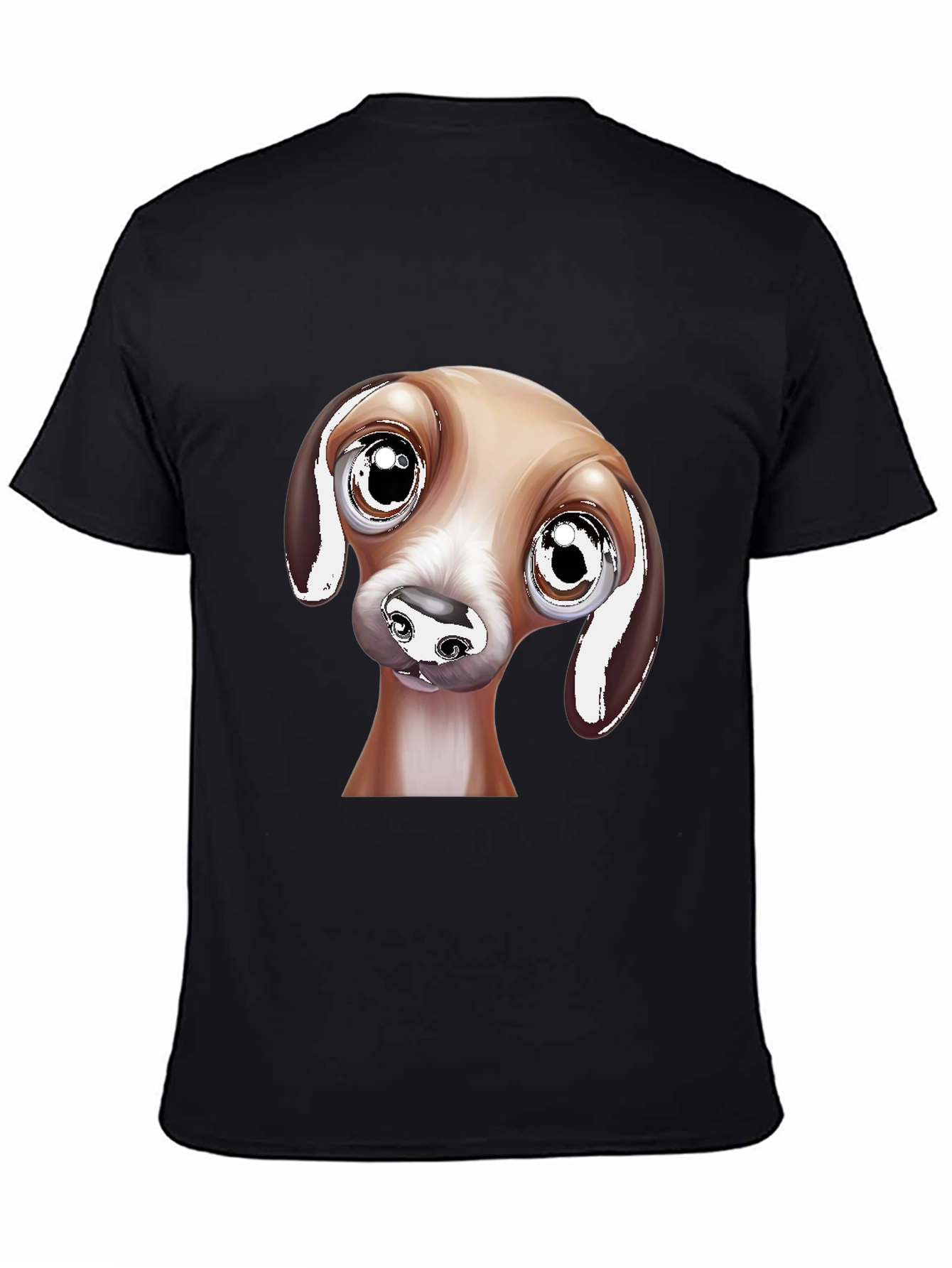 Cute Dog Graphic Tee - Funny Animal Lover T-Shirt