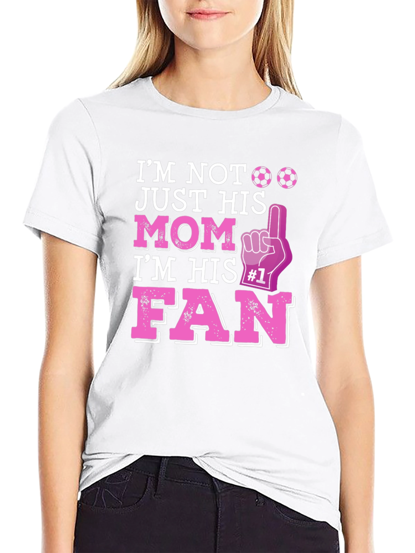 Im Not Just His Mom Im His Fan T-Shirt
