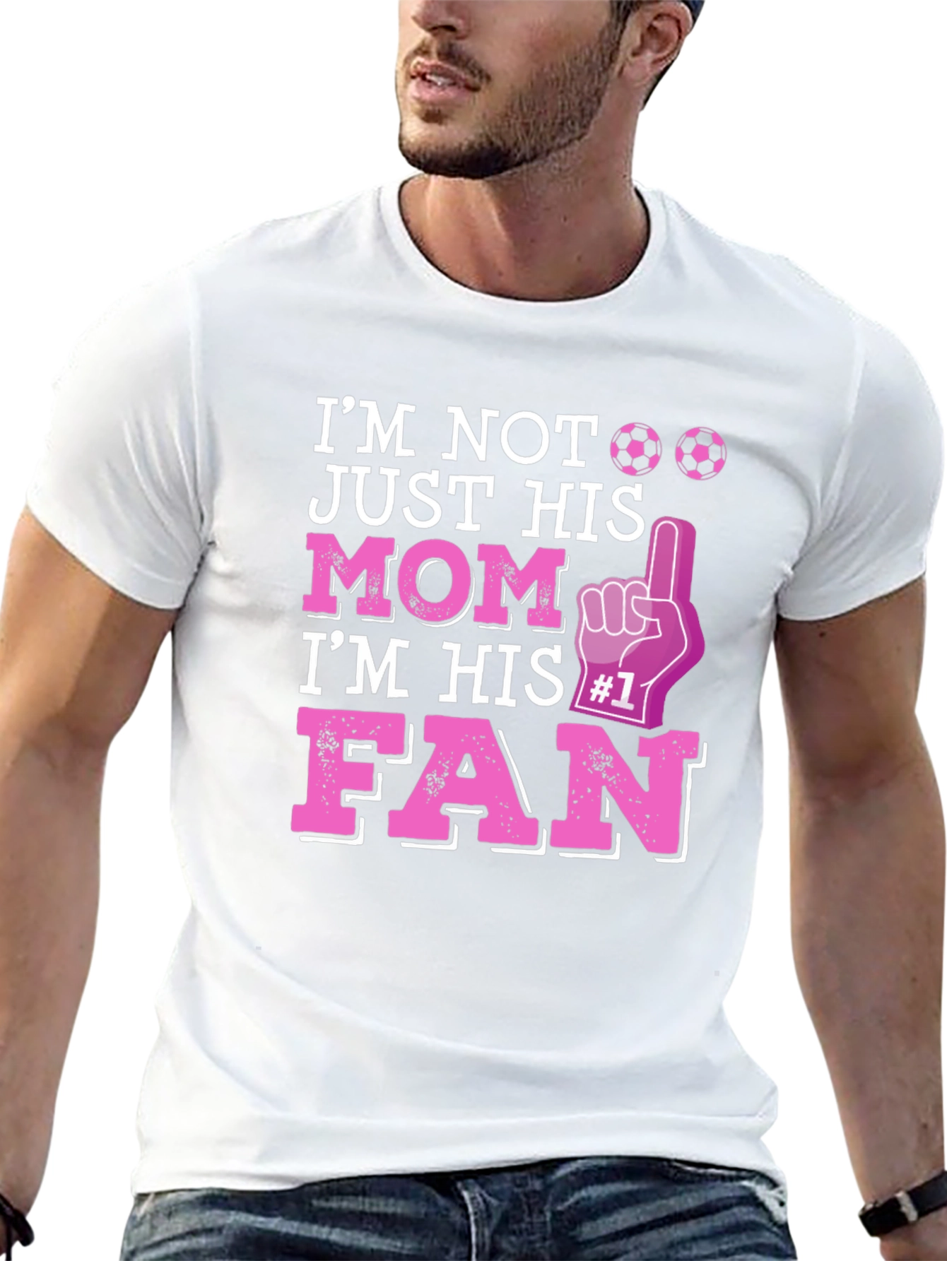 Im Not Just His Mom Im His Fan T-Shirt