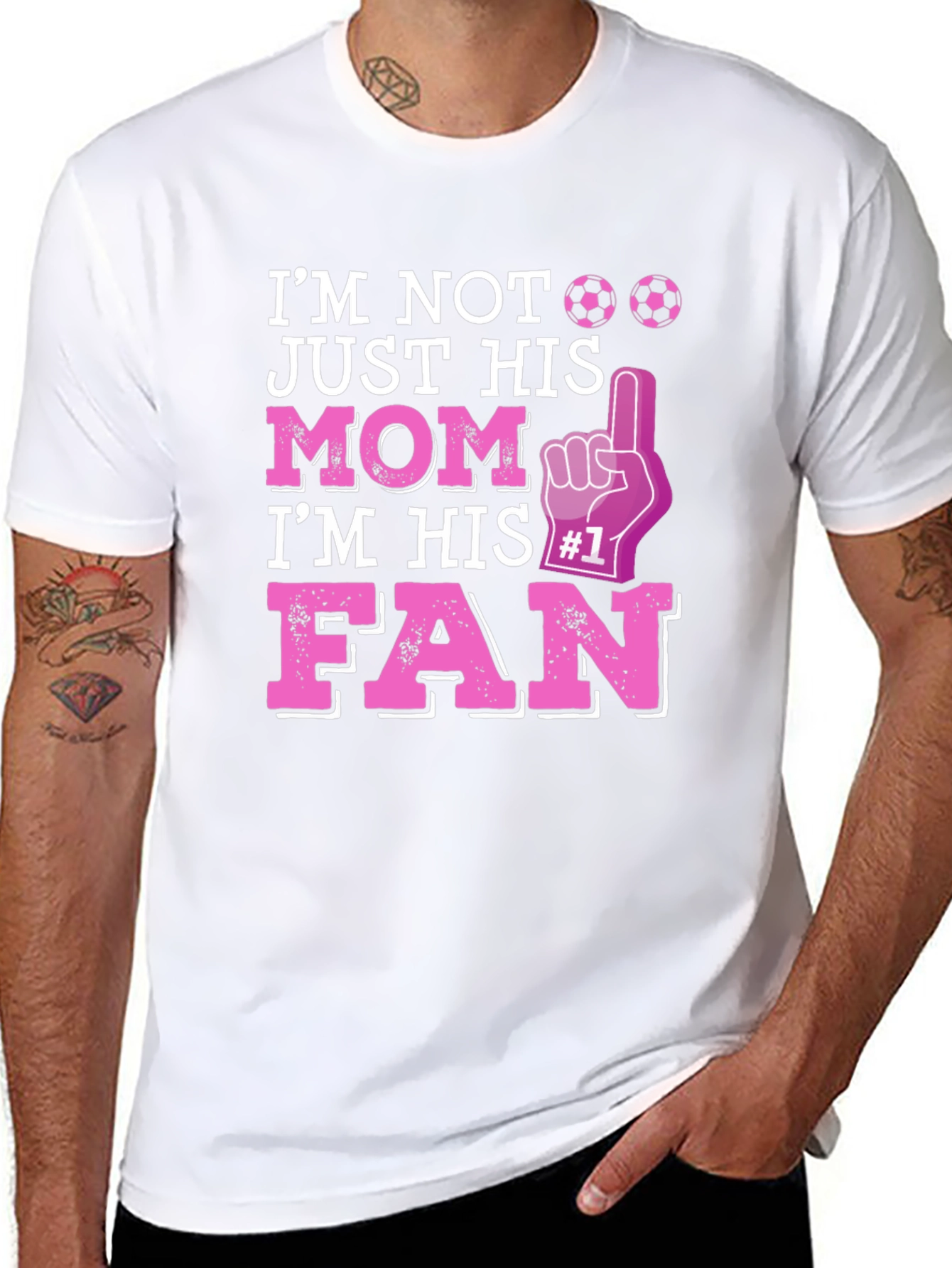 Im Not Just His Mom Im His Fan T-Shirt