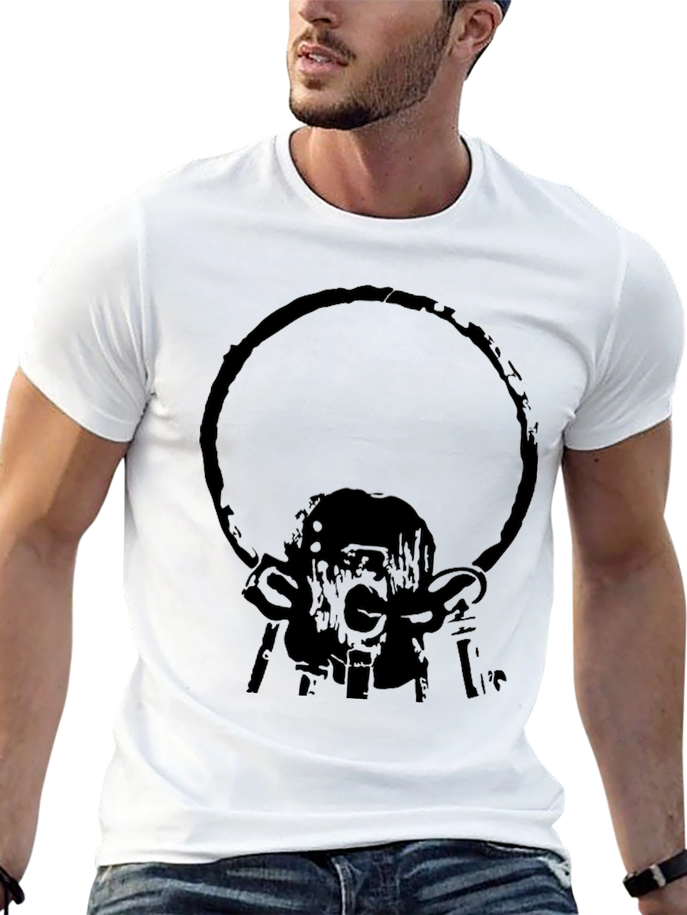 Graphic Black T-Shirt