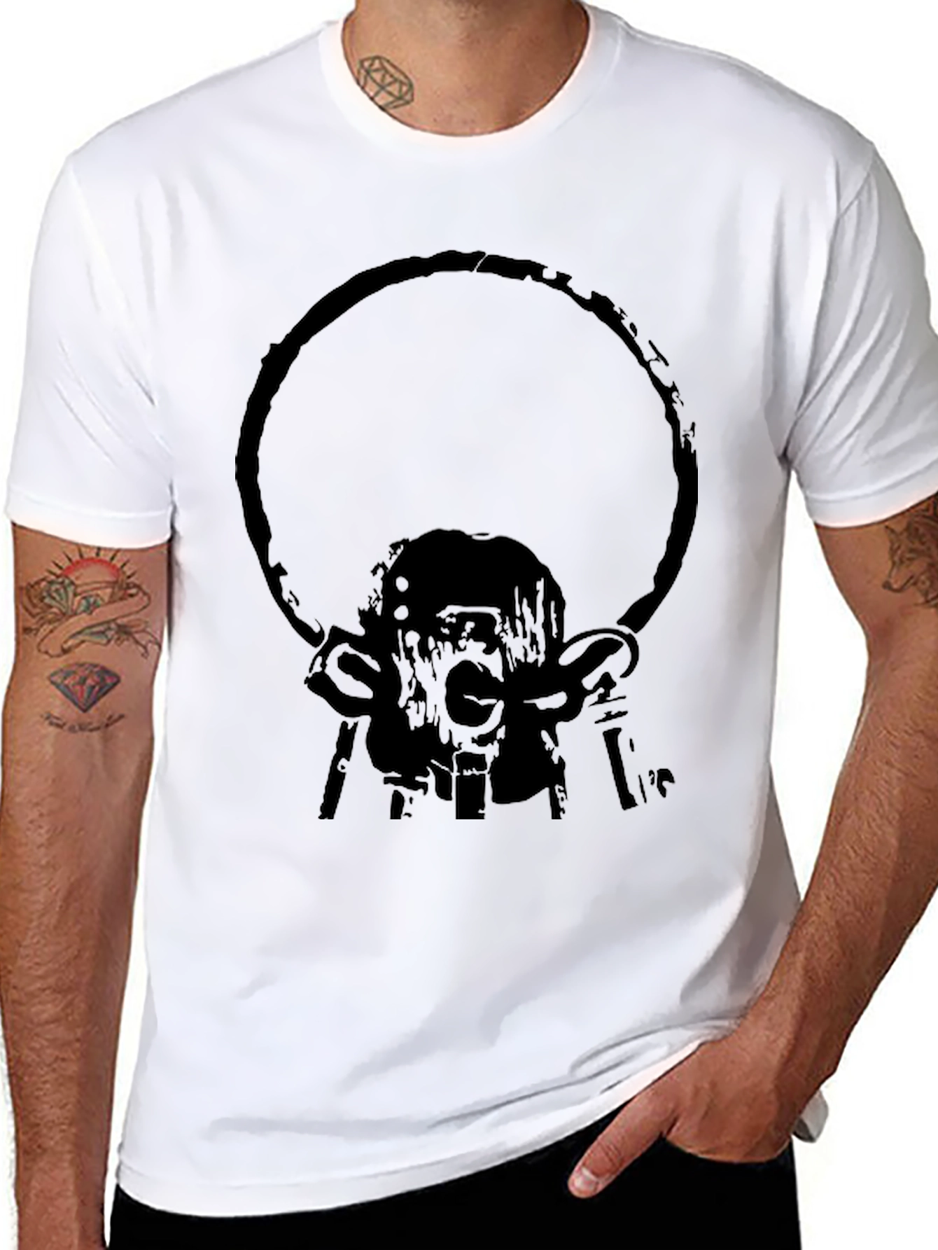 Graphic Black T-Shirt