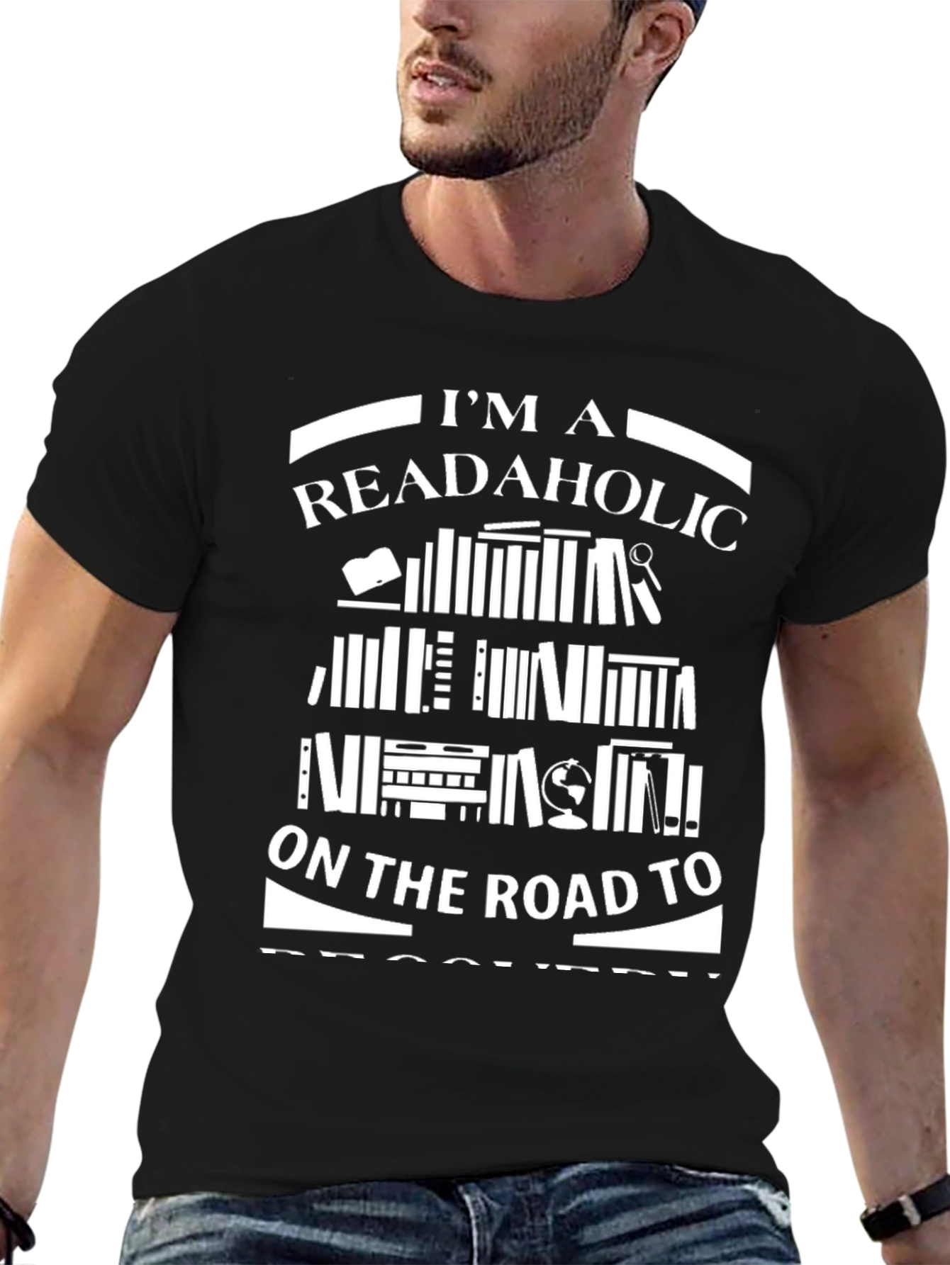 Readaholic T-Shirt: Book Lovers Recovery Tee
