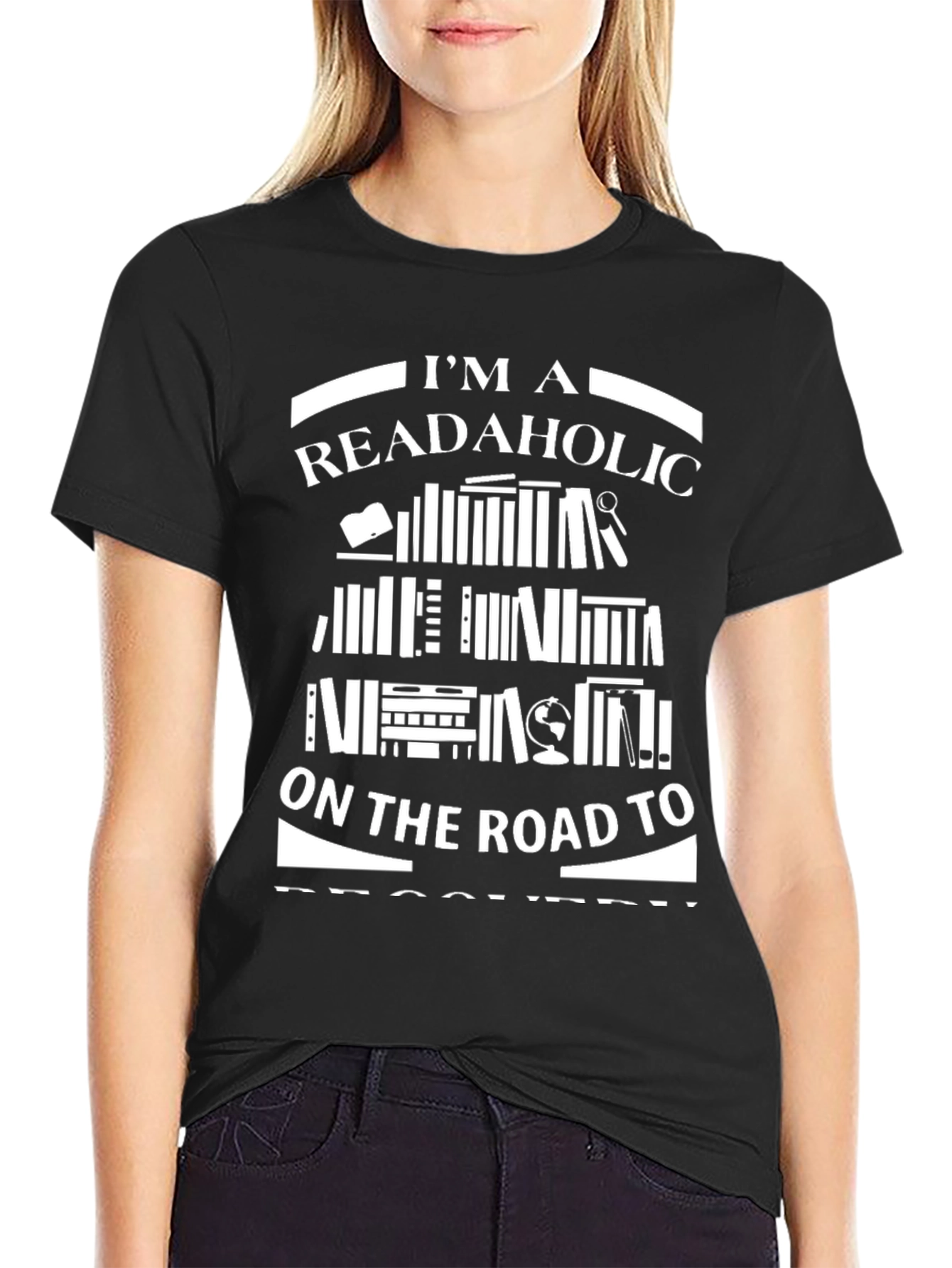 Readaholic T-Shirt: Book Lovers Recovery Tee