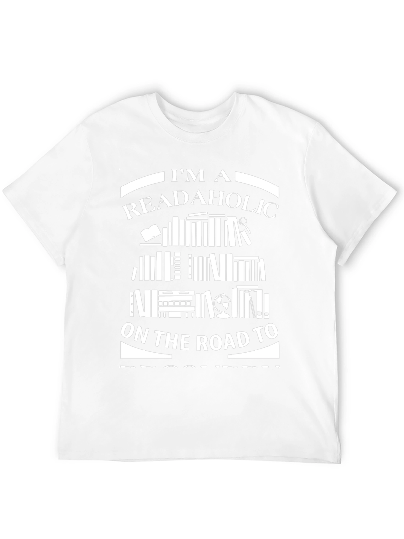 Readaholic T-Shirt: Book Lovers Recovery Tee