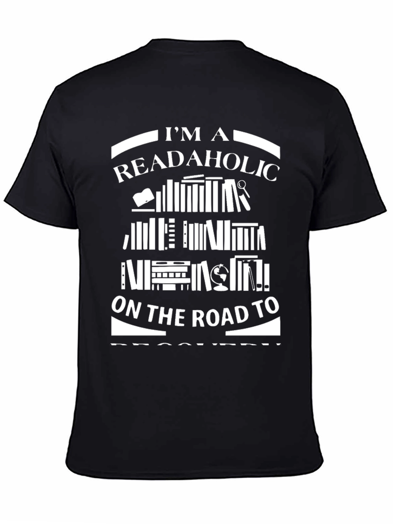 Readaholic T-Shirt: Book Lovers Recovery Tee