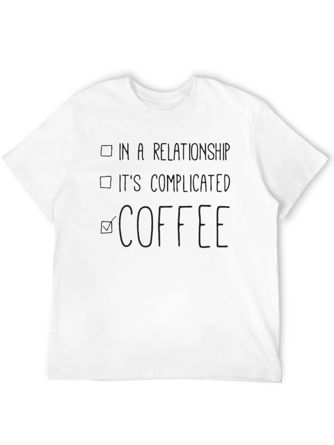 Coffee Lover T-Shirt - Relationship Status Tee
