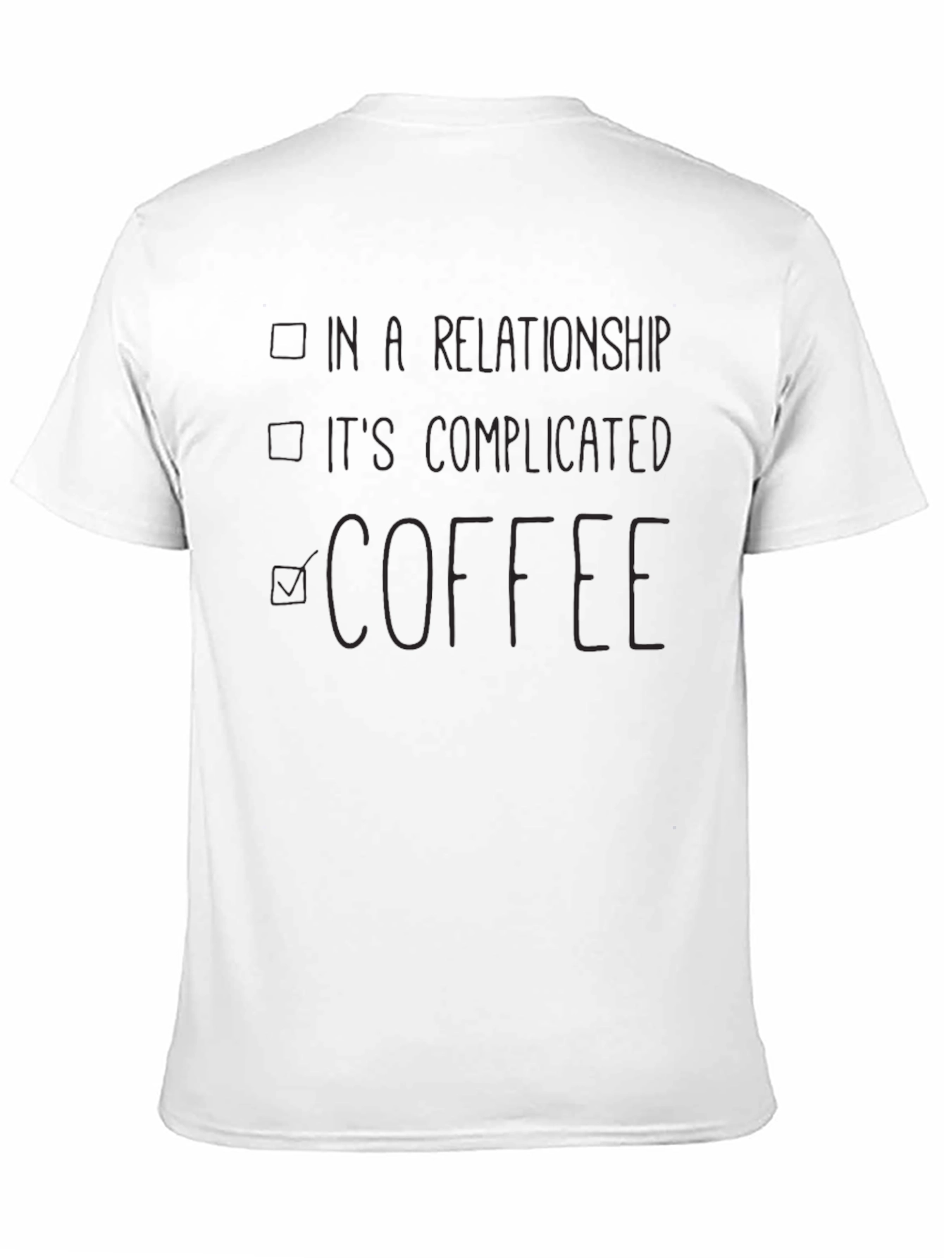 Coffee Lover T-Shirt - Relationship Status Tee