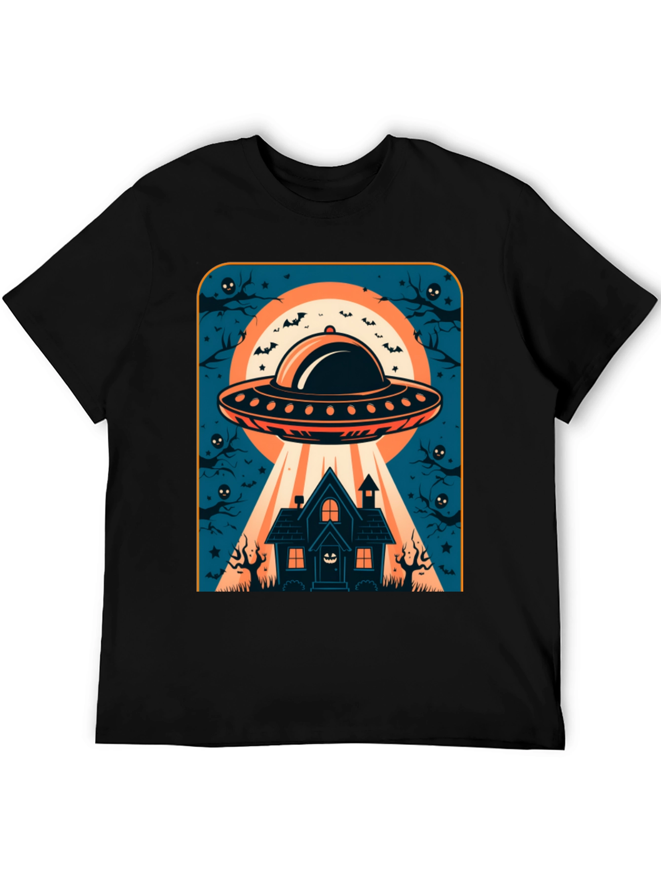 UFO Abduction Halloween T-Shirt