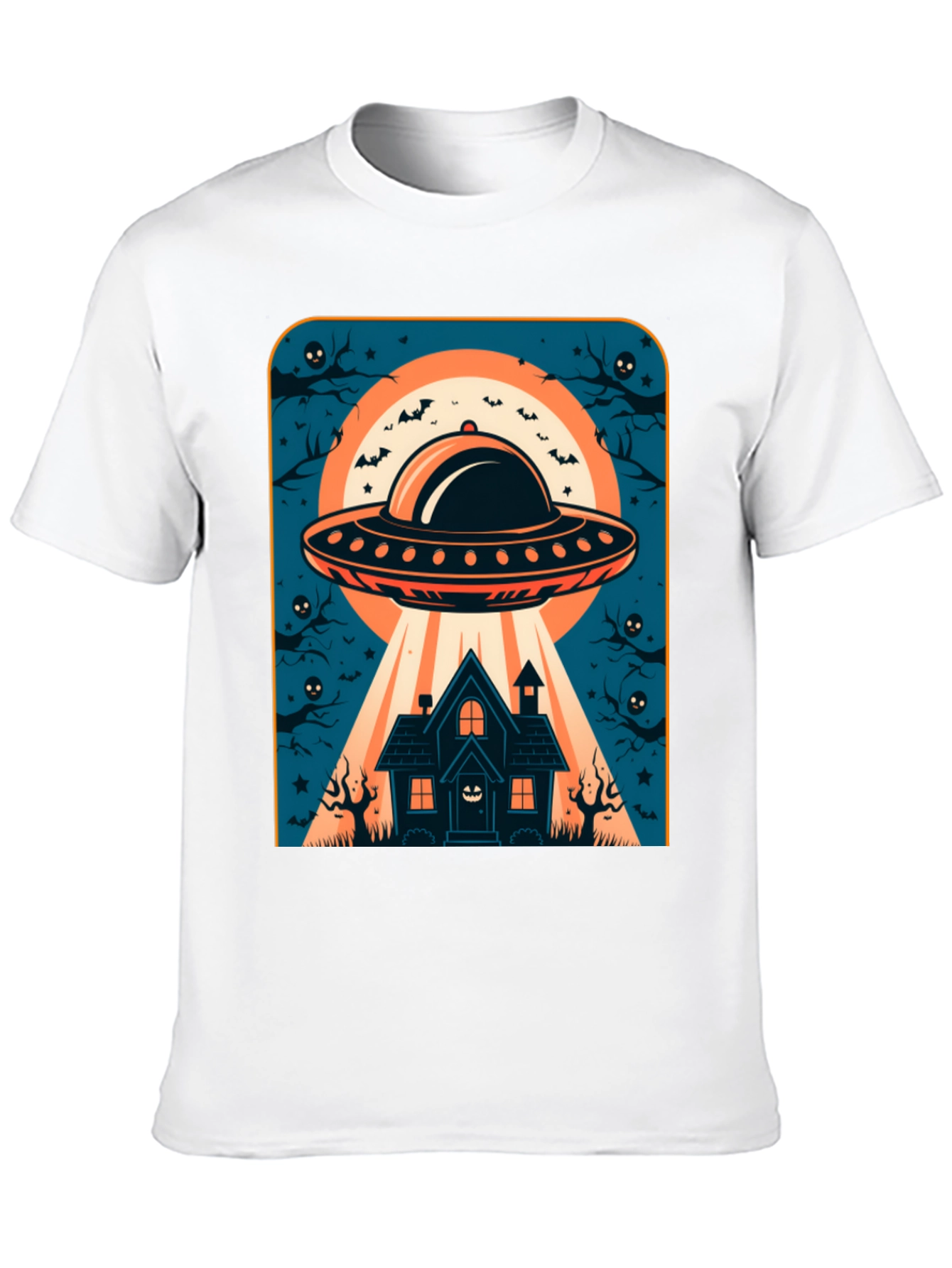 UFO Abduction Halloween T-Shirt