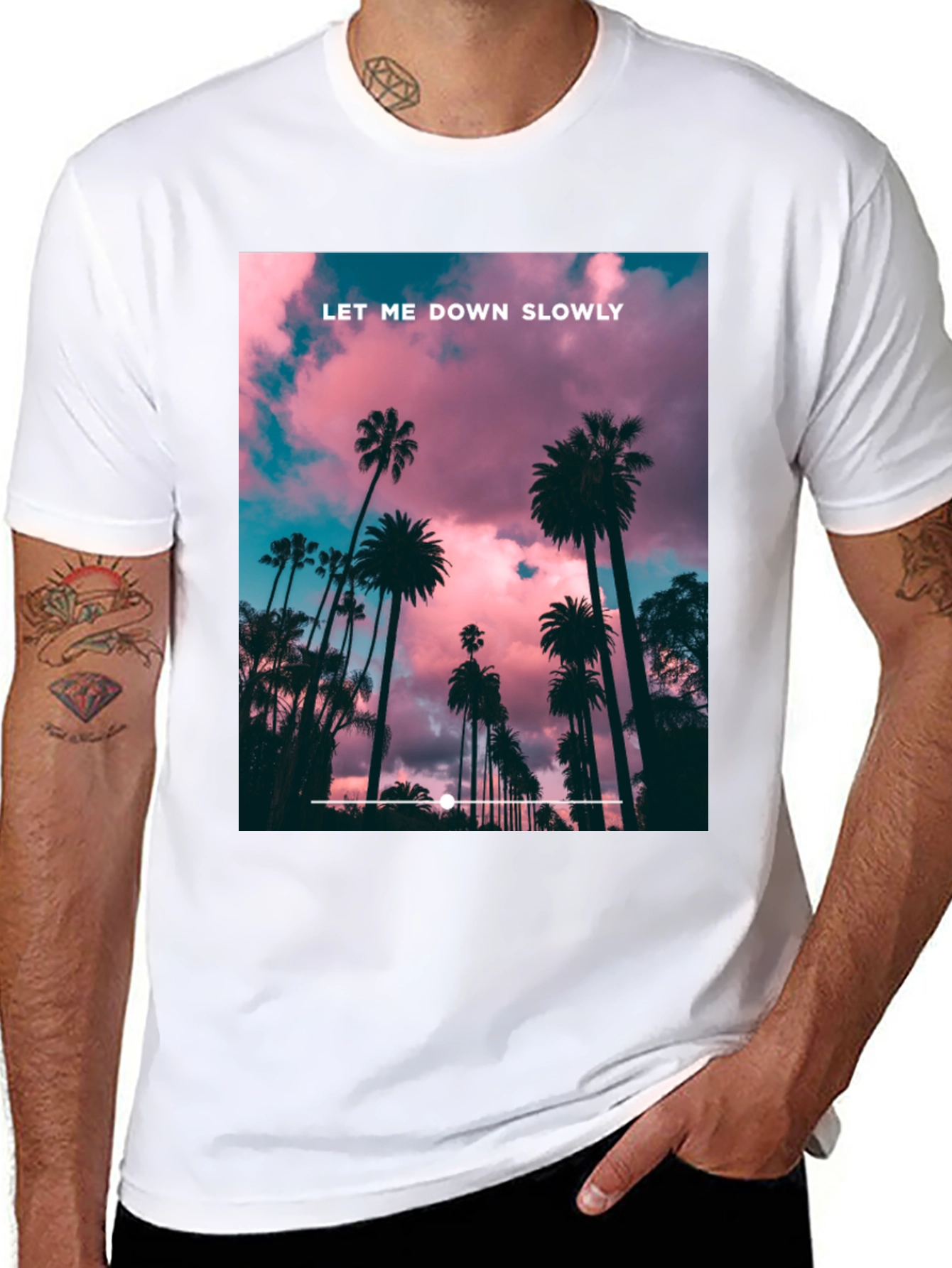 Let Me Down Slowly Graphic T-Shirt
