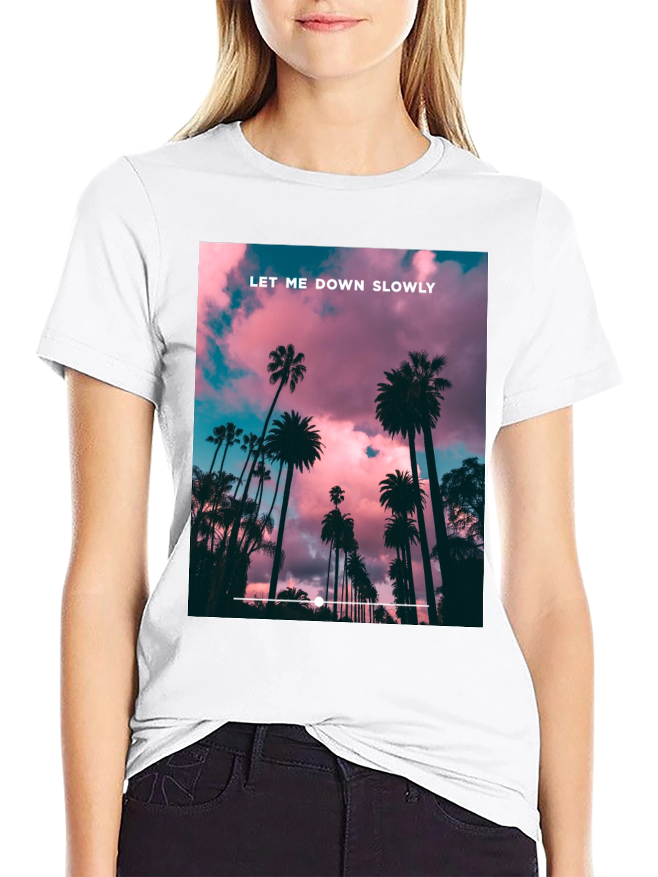 Let Me Down Slowly Graphic T-Shirt