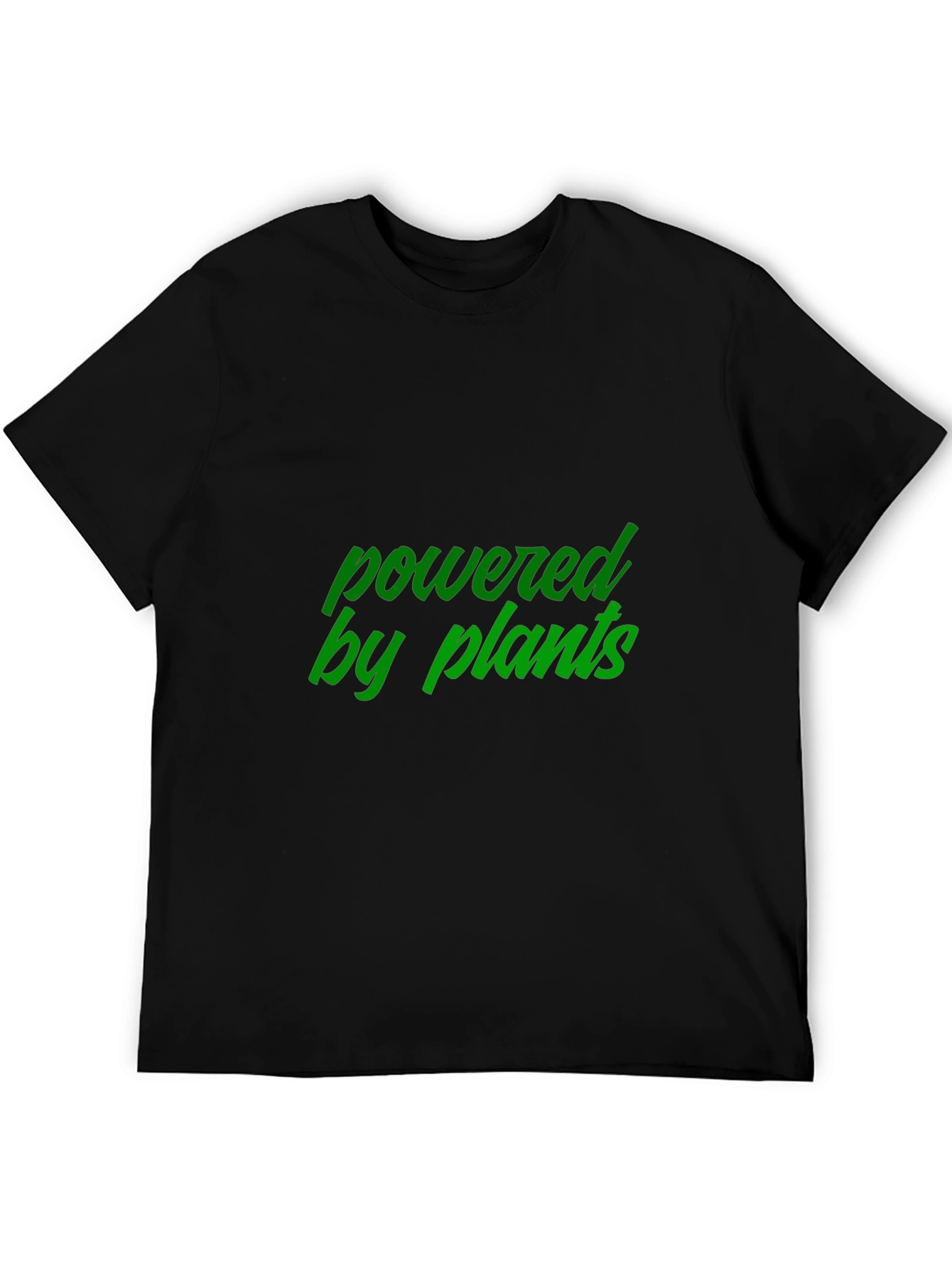 Powered by Plants Black T-Shirt