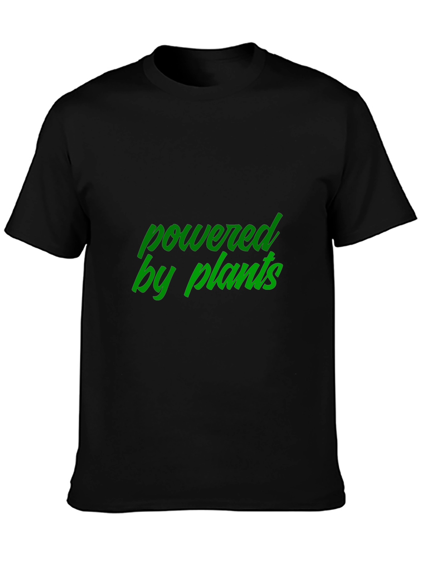 Powered by Plants Black T-Shirt