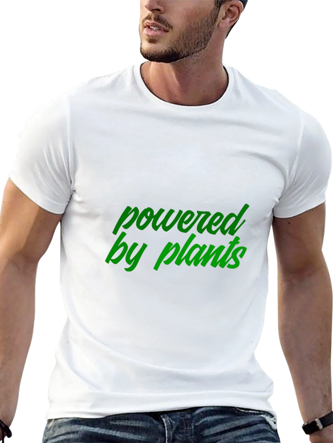Powered by Plants Black T-Shirt