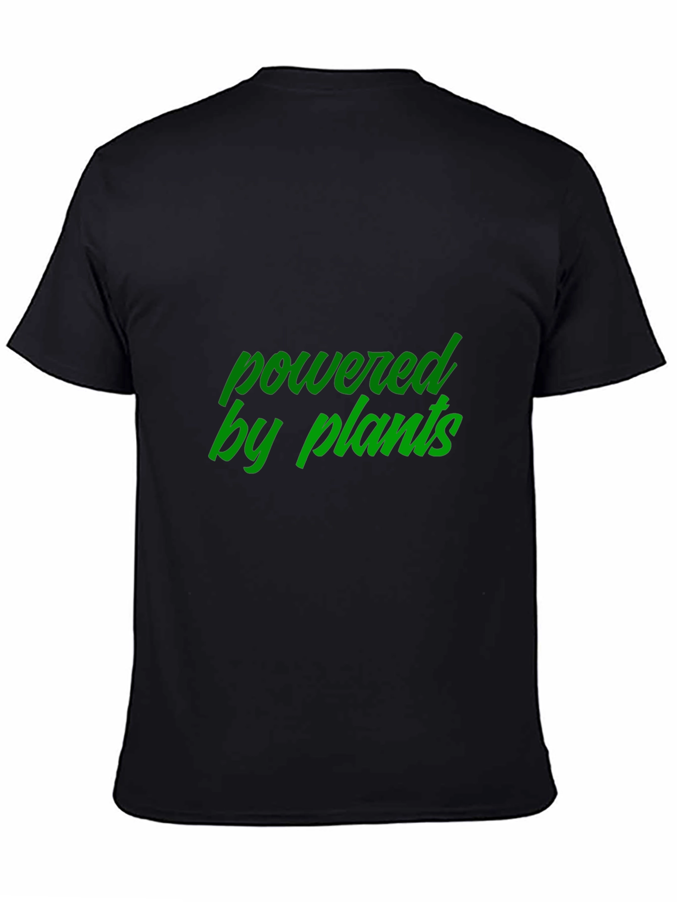 Powered by Plants Black T-Shirt