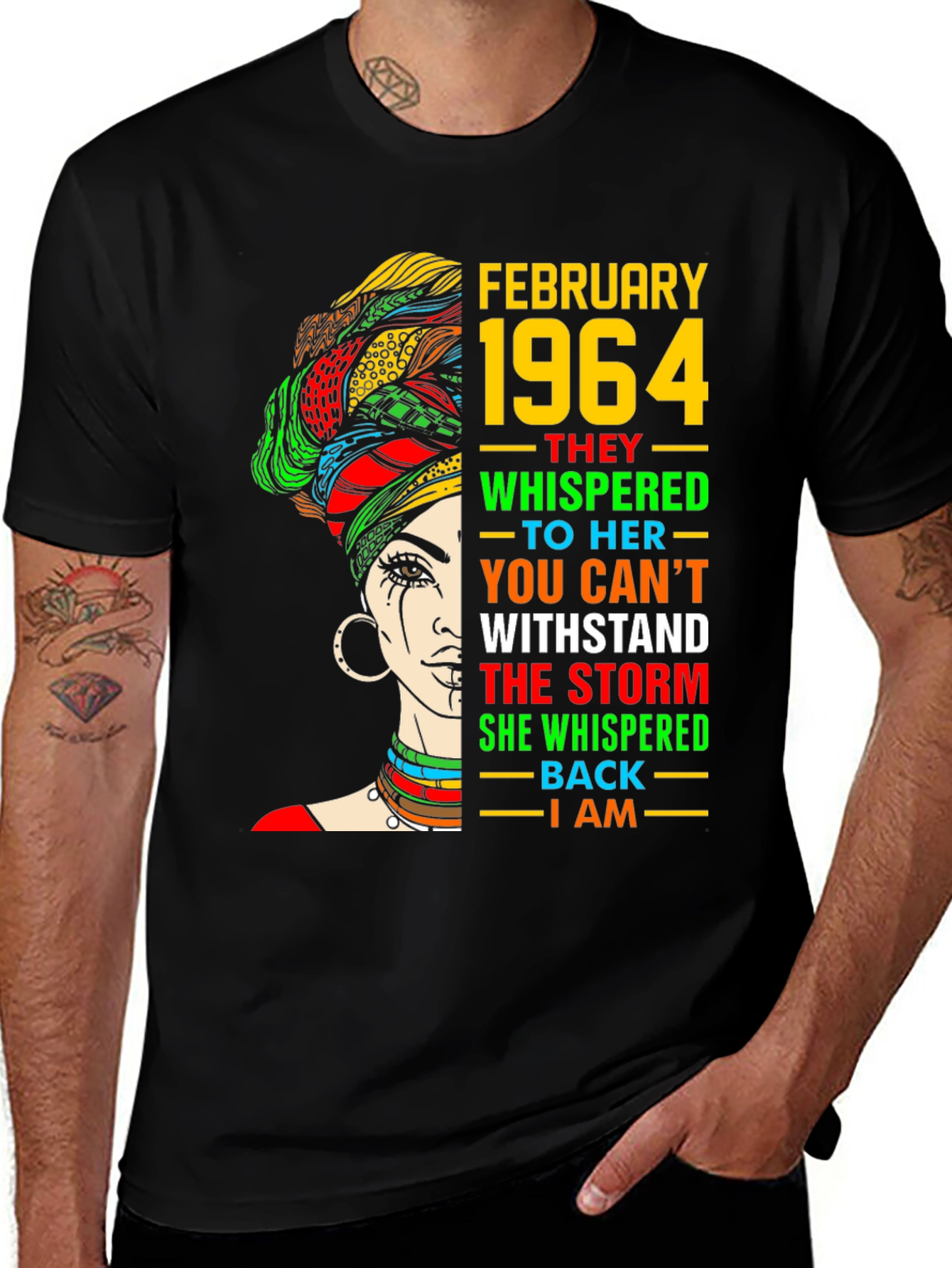 February 1964 T-Shirt - Black History Month Tee