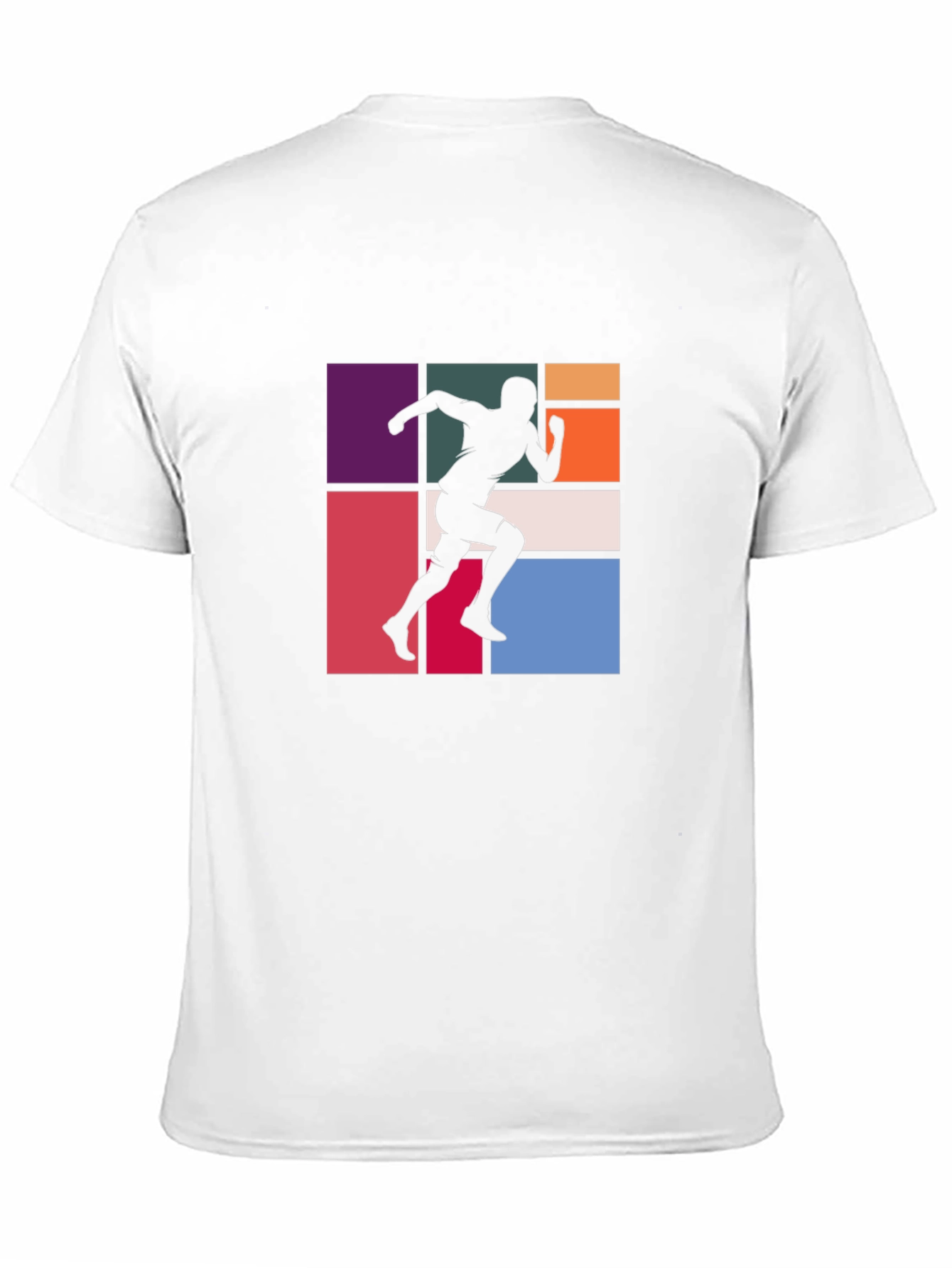Runner Silhouette Graphic Tee - Stylish Black T-Shirt